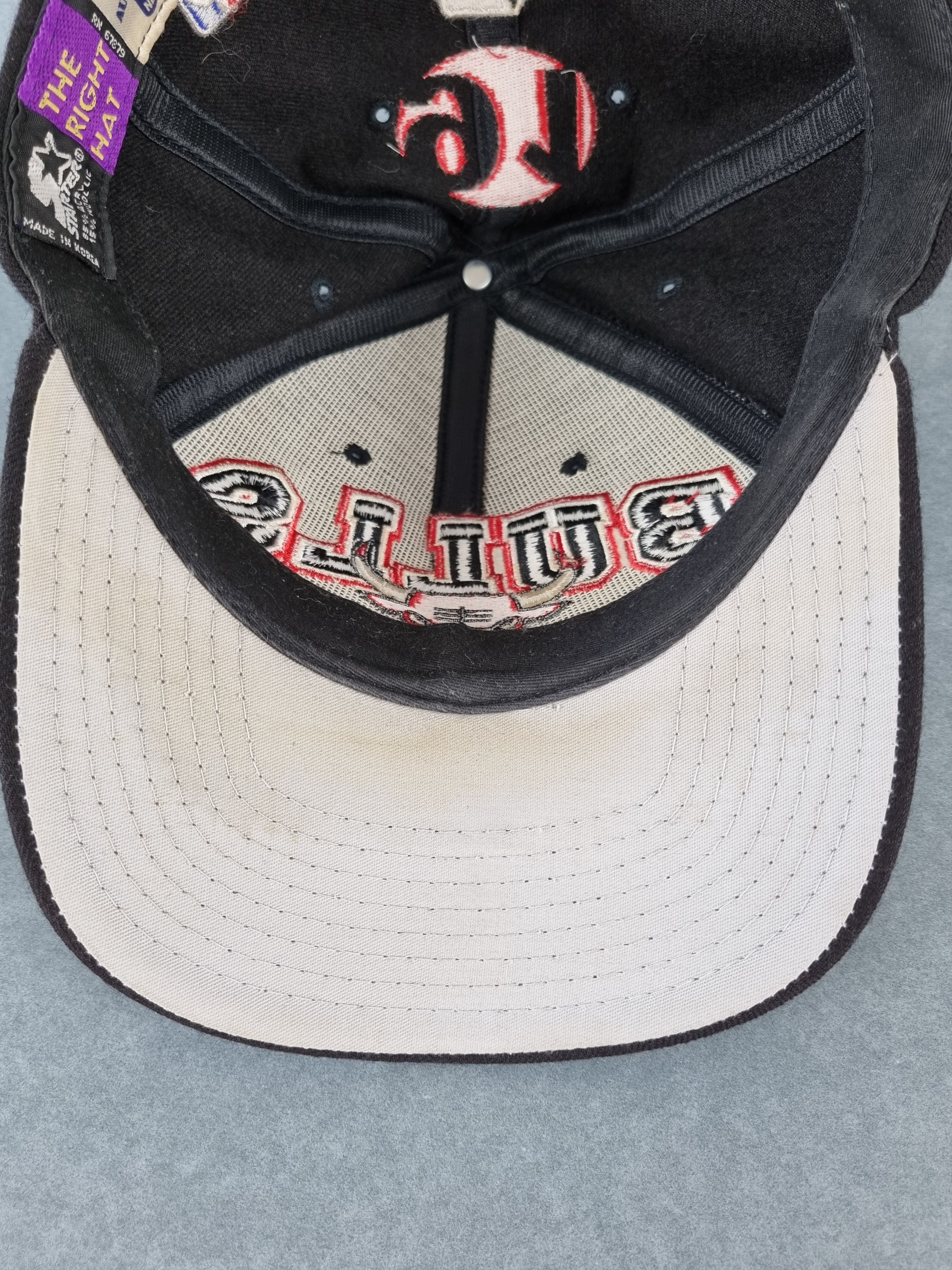 NBA × Sports Specialties × Starter Rare 90s CHICAGO BULLS Starter Wool Cap Vintage Size ONE SIZE - 9 Thumbnail