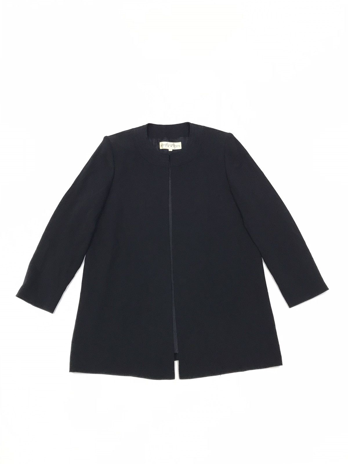 Givenchy VINTAGE GIVENCHY HI-FORMAL BLACK CARDIGAN JACKET Size US M / EU 48-50 / 2 - 1 Thumbnail
