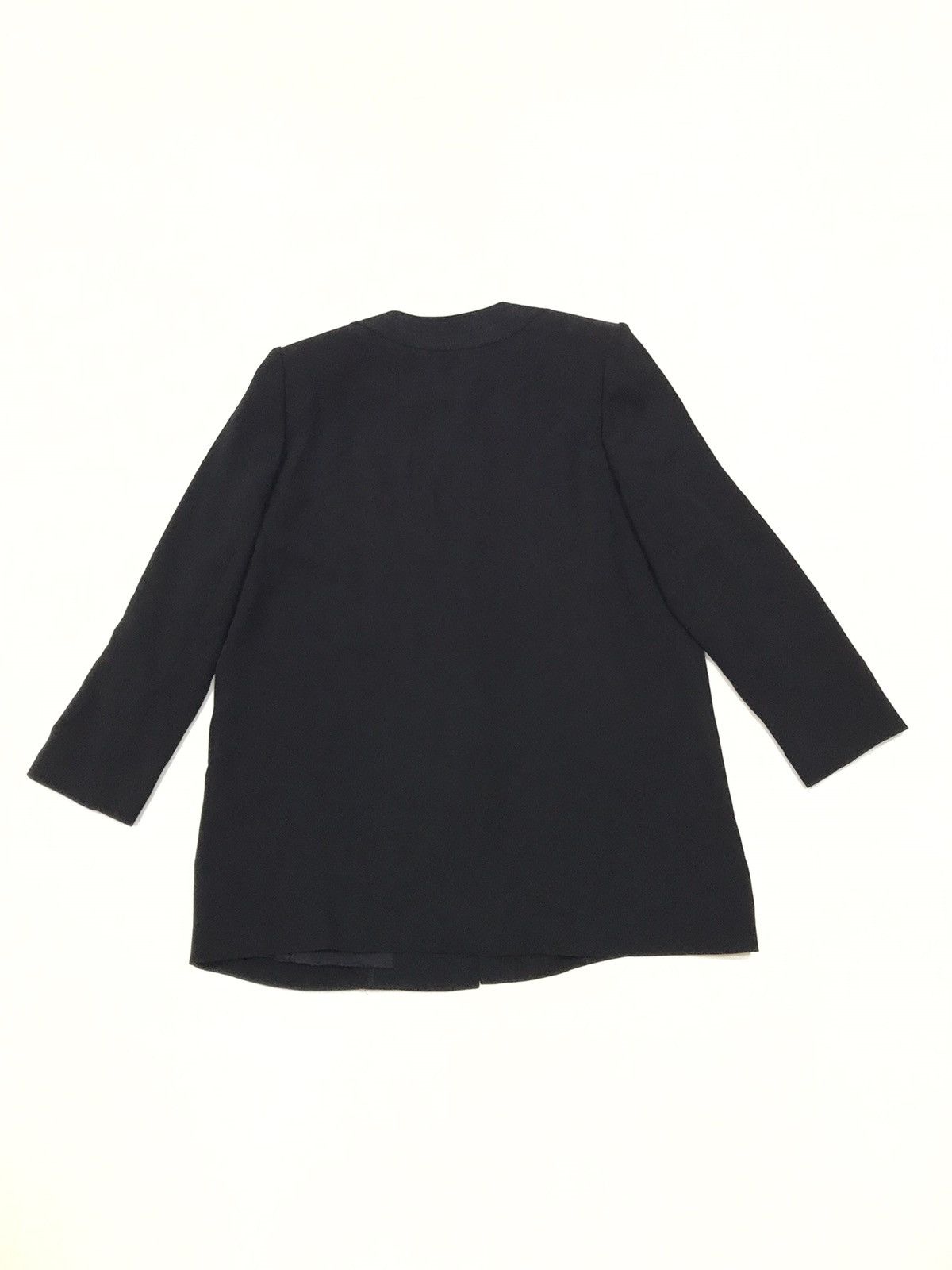 Givenchy VINTAGE GIVENCHY HI-FORMAL BLACK CARDIGAN JACKET Size US M / EU 48-50 / 2 - 2 Thumbnail