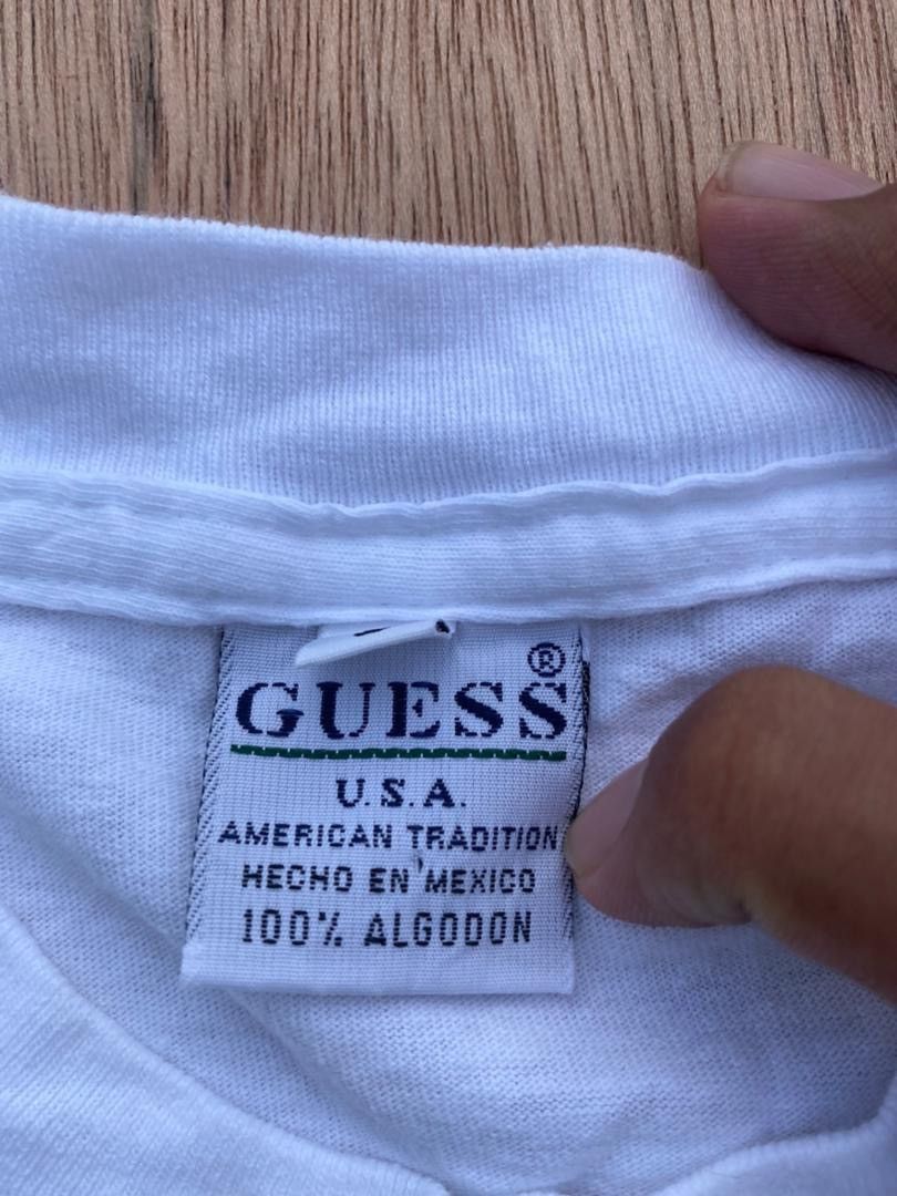 Guess × Vintage vintage tee GUESS JEANS USA A30 Size US L / EU 52-54 / 3 - 4 Thumbnail