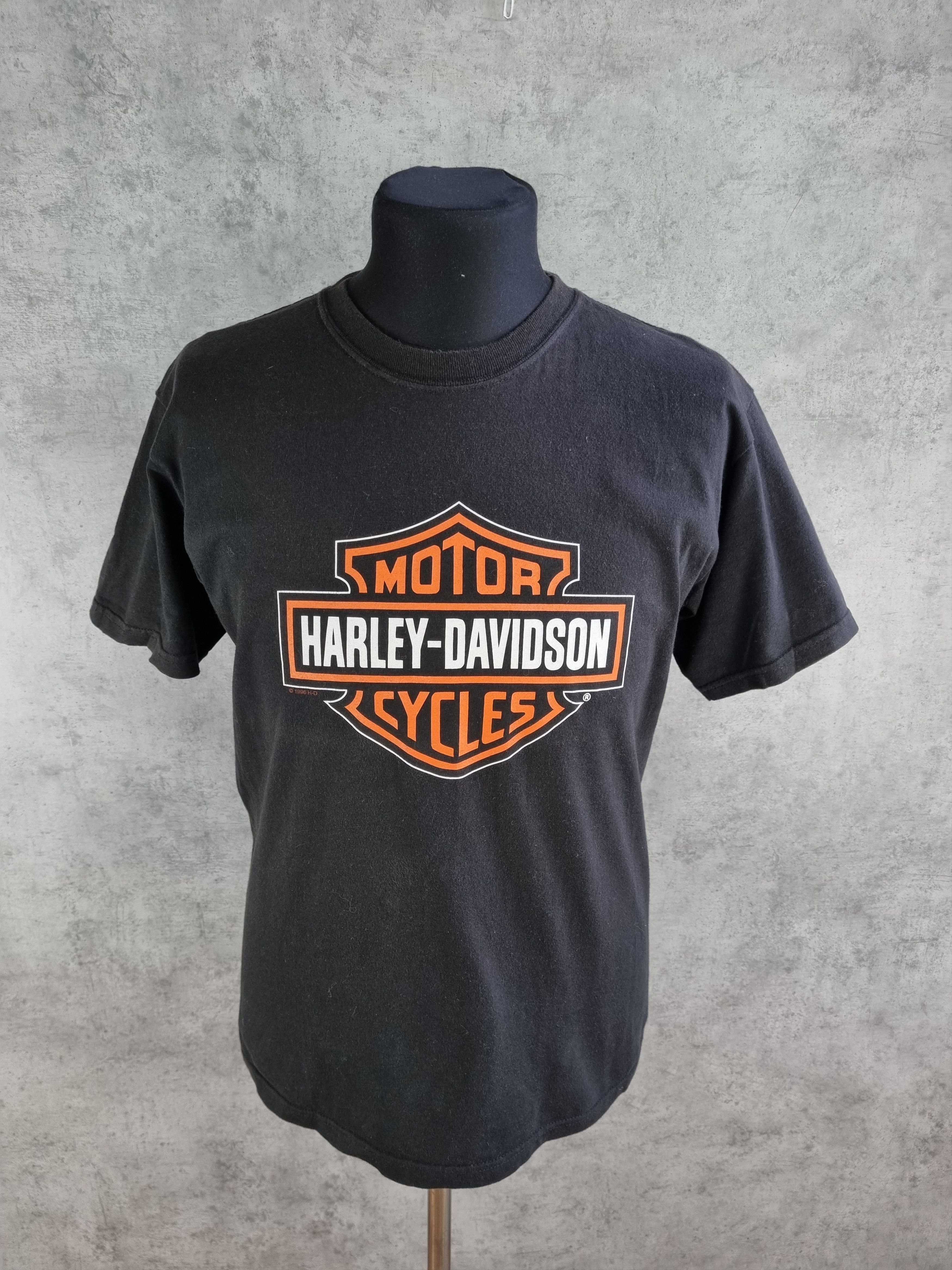 Harley Davidson × Vintage Single stitch 1996 California Harley Davidson Motor Cycles Size US M / EU 48-50 / 2 - 1 Thumbnail