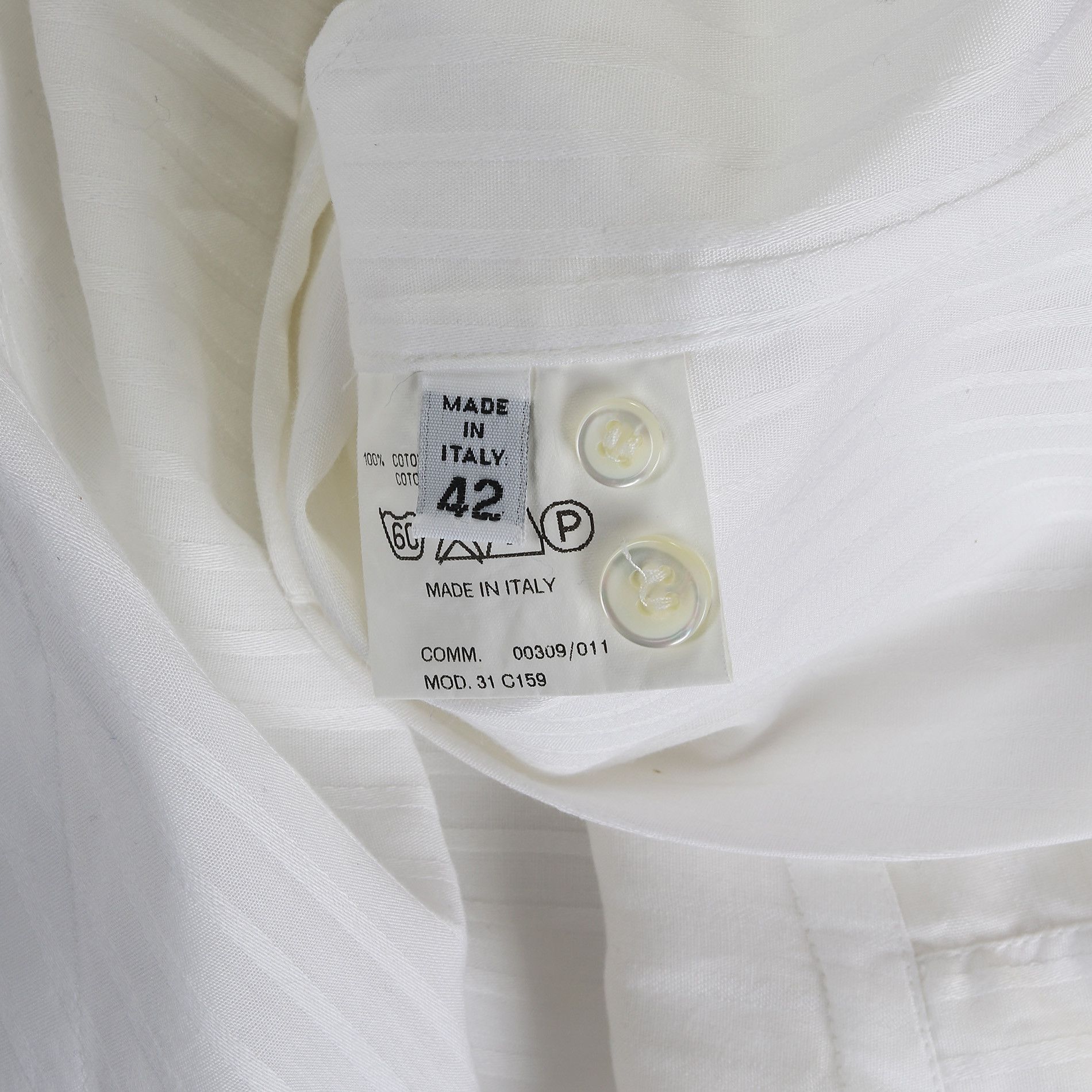 Maison Margiela SS01 Artisanal Folded Clover Shirt Size M / US 6-8 / IT 42-44 - 3 Thumbnail
