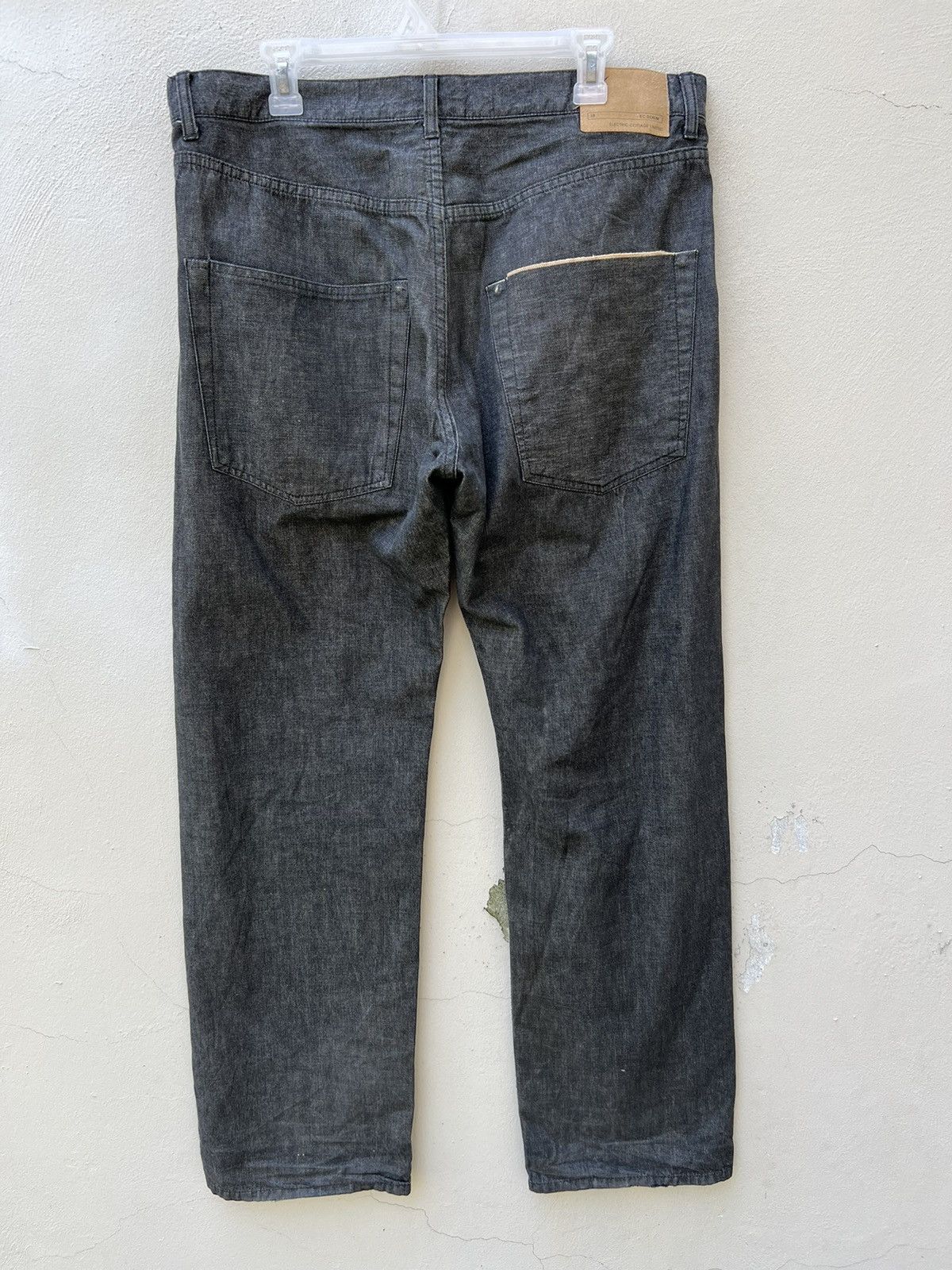 Electric Cottage VTG 2002 Summer Electric Cottage Light Denim Selvedge Jeans Size US 36 / EU 52 - 15 Thumbnail