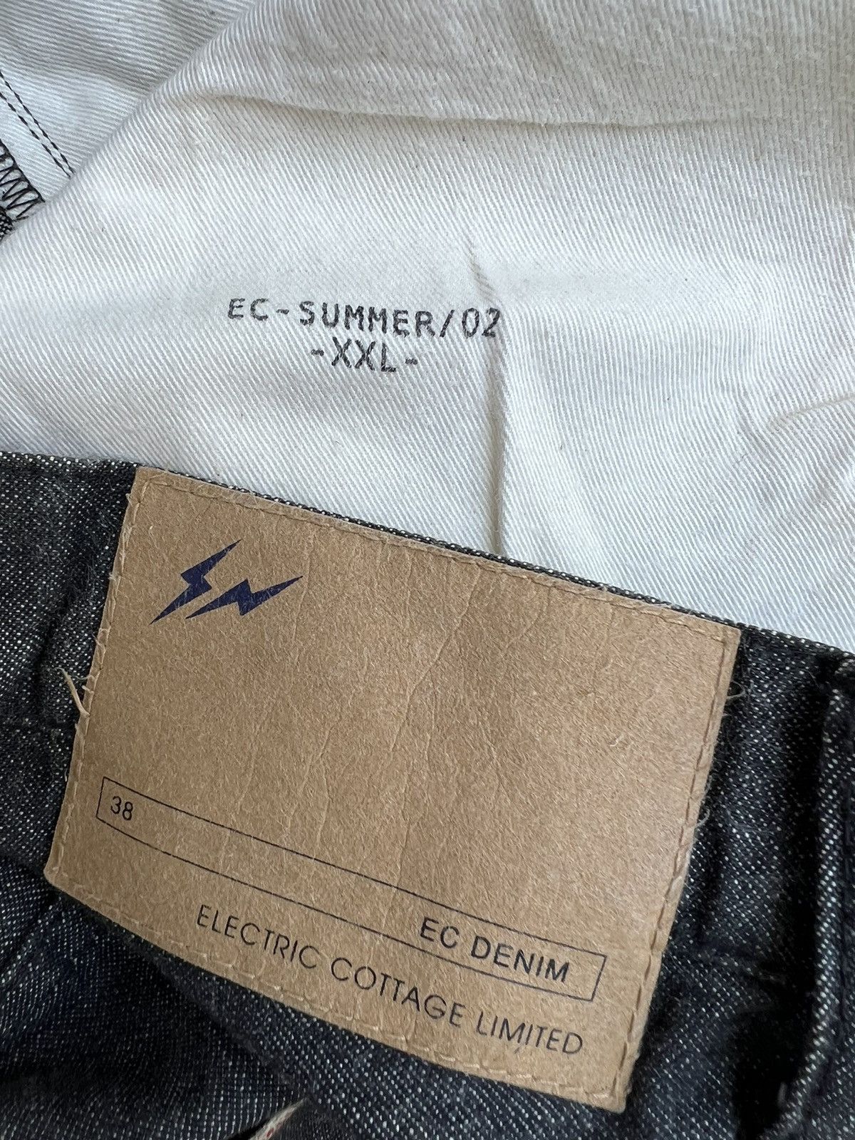 Electric Cottage VTG 2002 Summer Electric Cottage Light Denim Selvedge Jeans Size US 36 / EU 52 - 23 Thumbnail