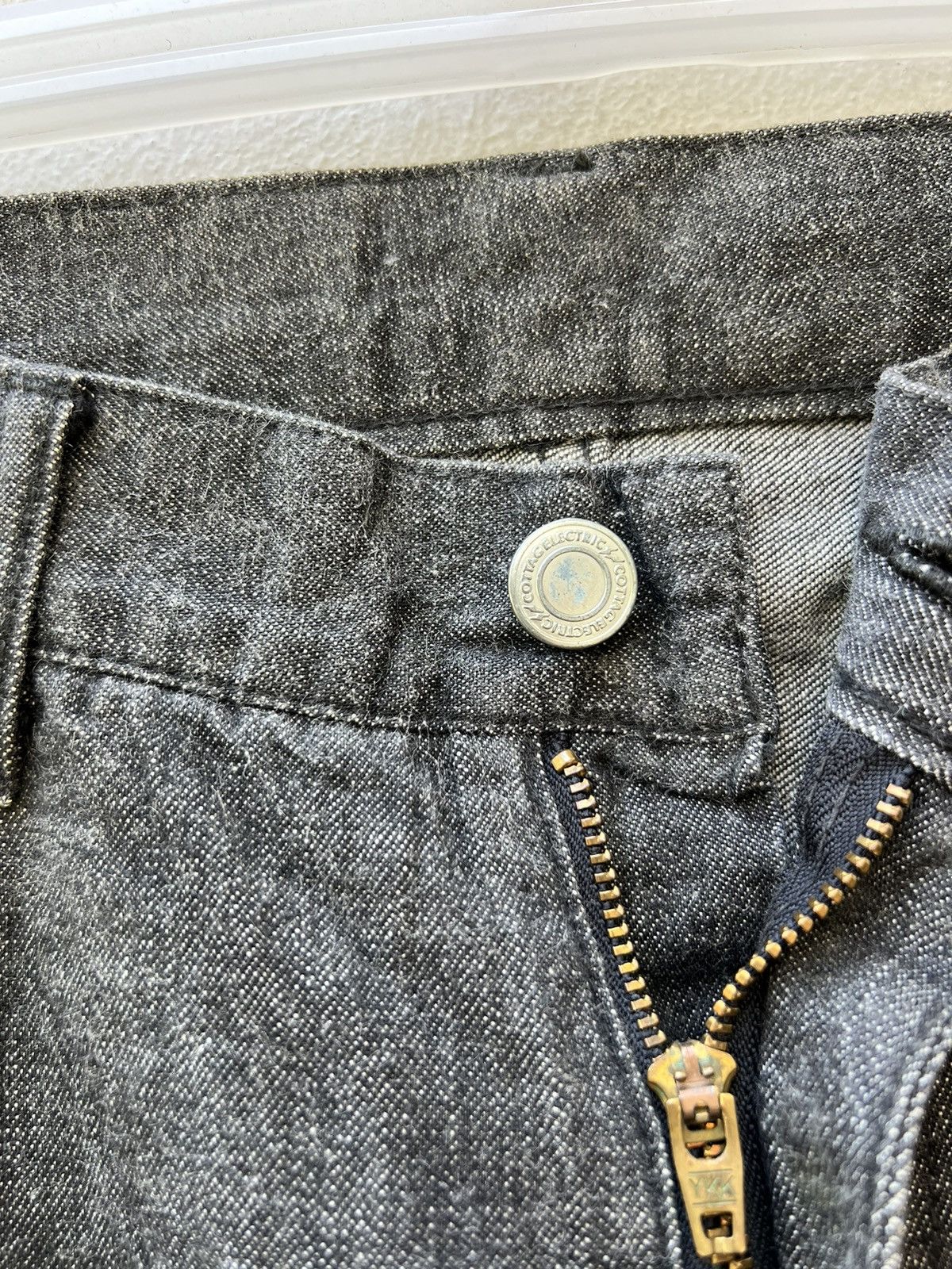 Electric Cottage VTG 2002 Summer Electric Cottage Light Denim Selvedge Jeans Size US 36 / EU 52 - 7 Thumbnail