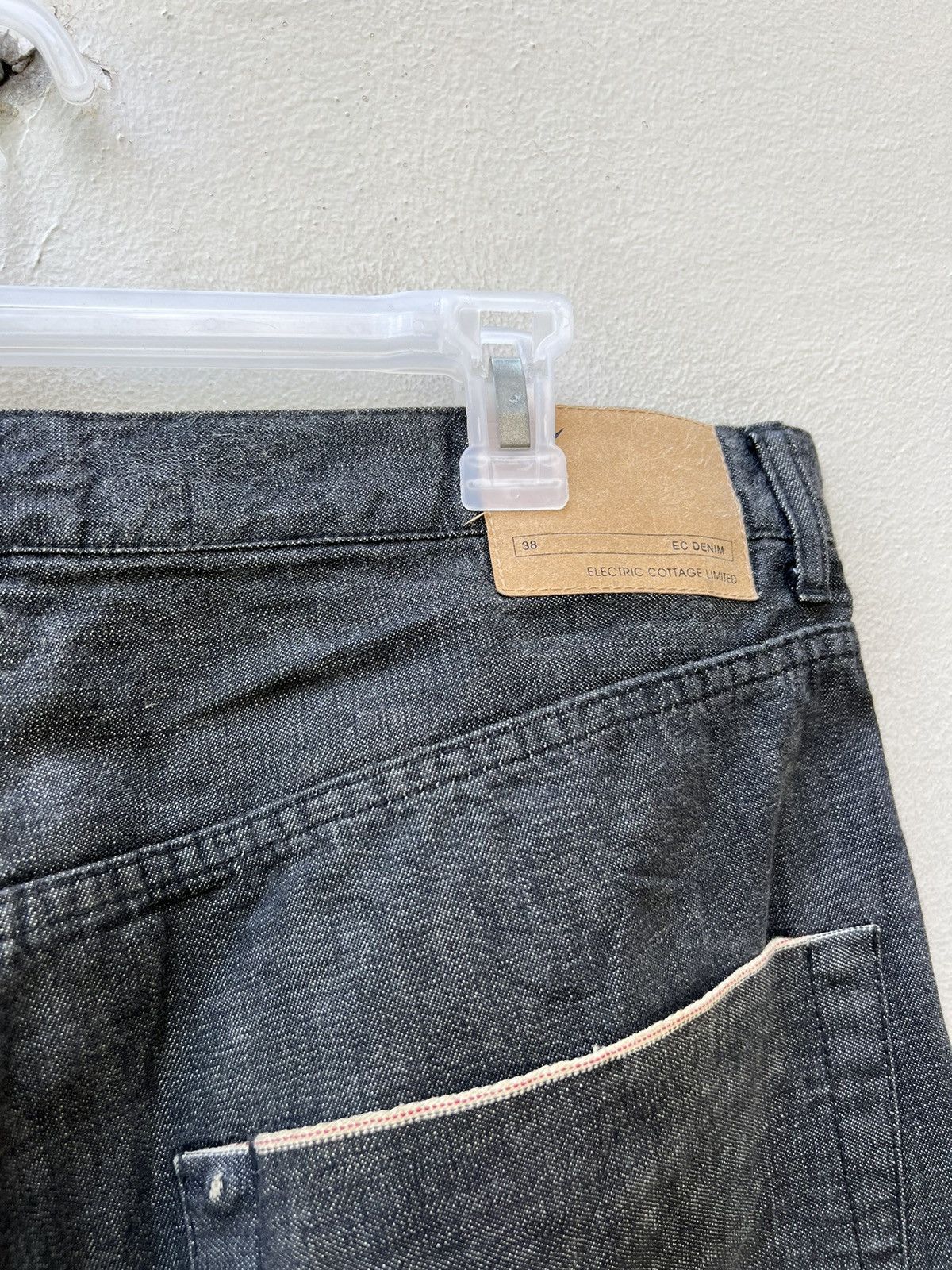 Electric Cottage VTG 2002 Summer Electric Cottage Light Denim Selvedge Jeans Size US 36 / EU 52 - 20 Thumbnail