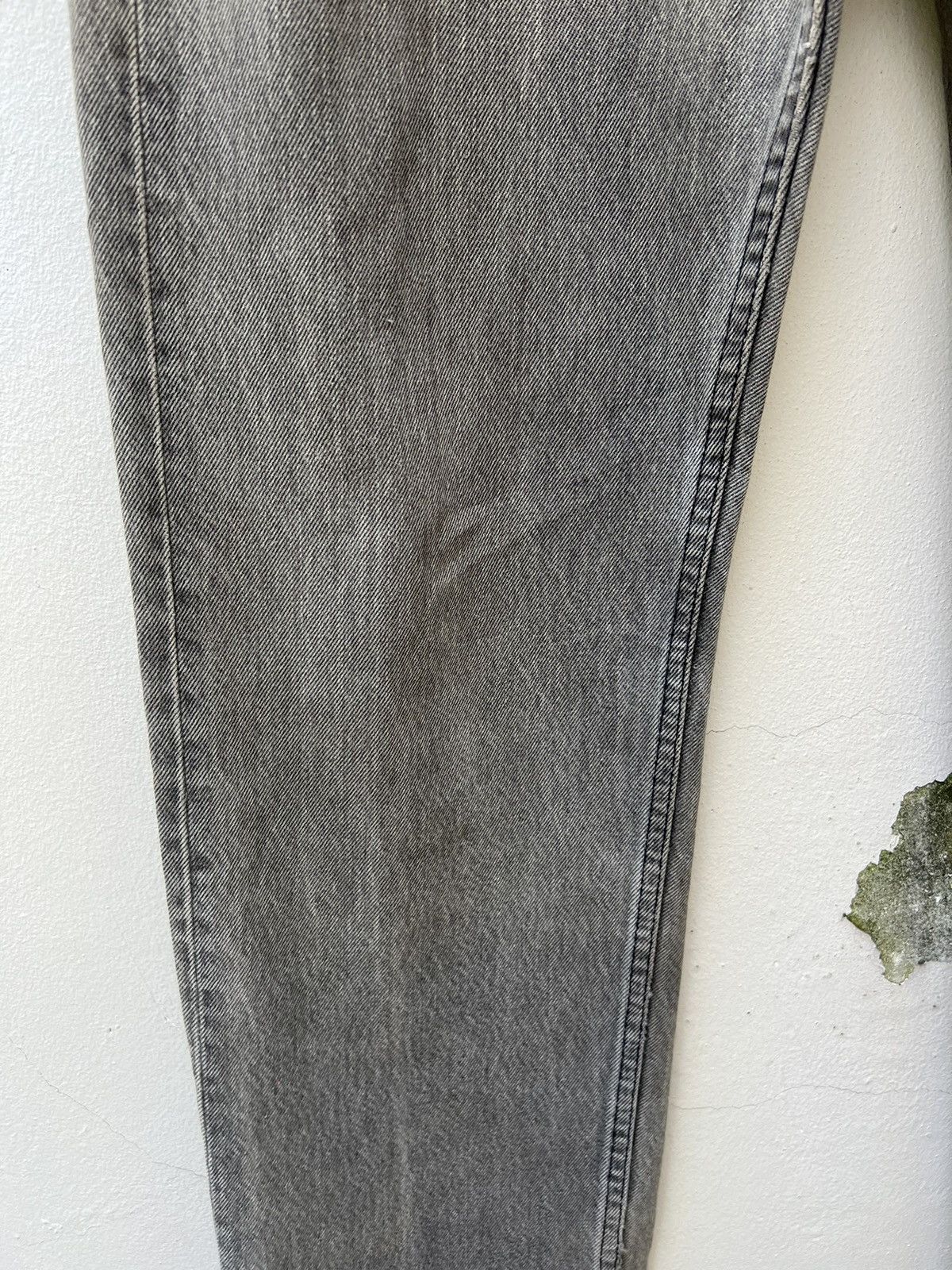 Levi's × Vintage Vintage 1993 Levi’s 501 USA Sun Faded Black Denim Jeans Size US 33 - 9 Thumbnail