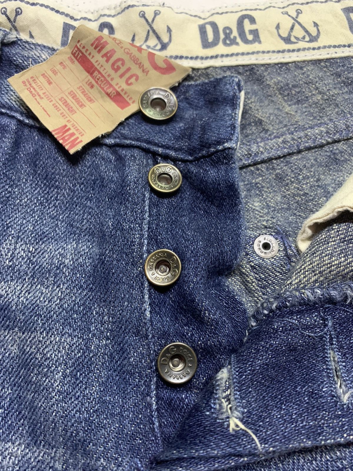 Dolce & Gabbana VINTAGE DOLCE & GABBANA D&G JEANS Size US 34 / EU 50 - 18 Thumbnail