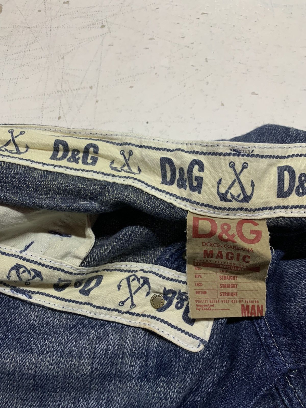Dolce & Gabbana VINTAGE DOLCE & GABBANA D&G JEANS Size US 34 / EU 50 - 17 Thumbnail