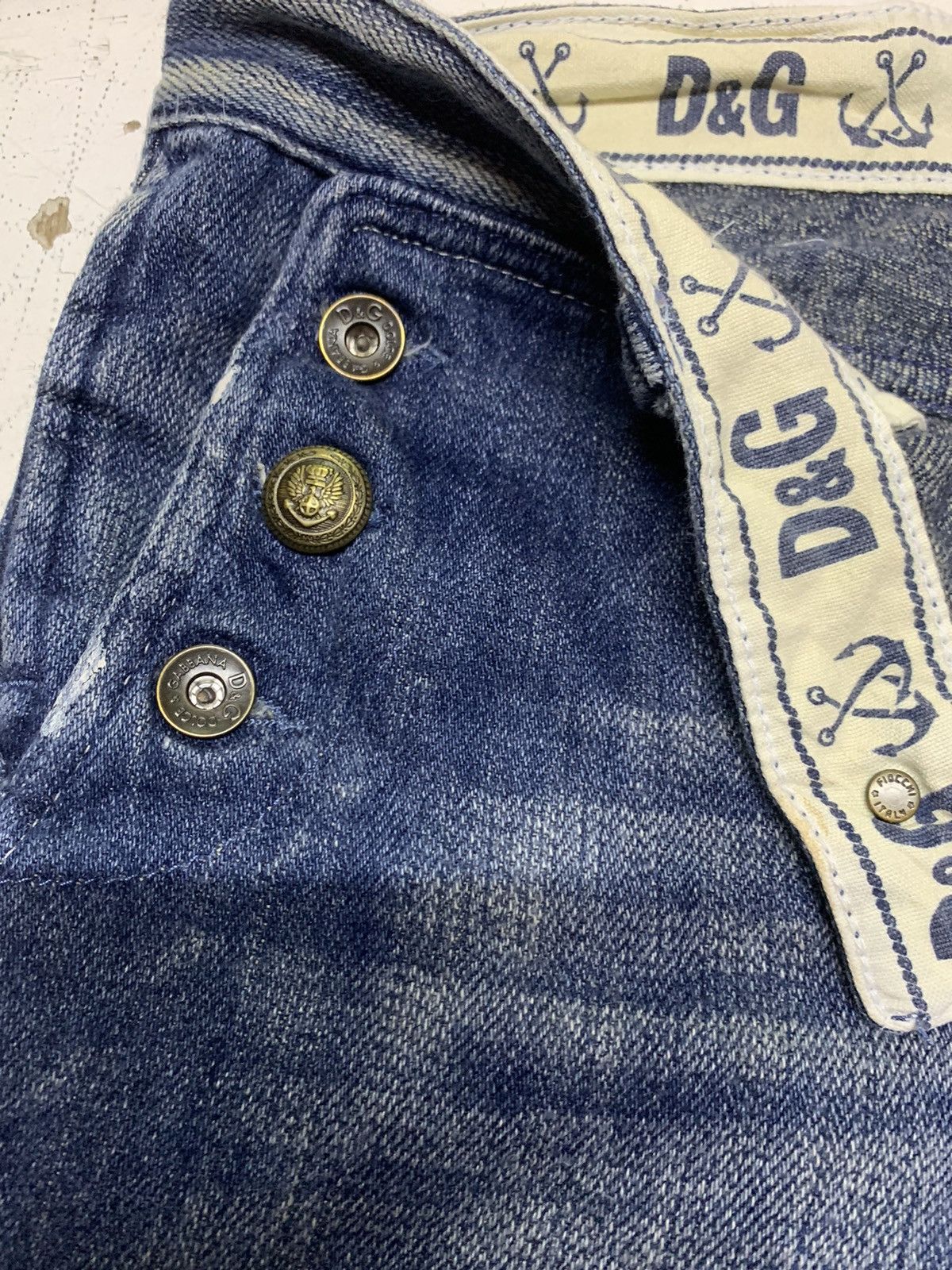 Dolce & Gabbana VINTAGE DOLCE & GABBANA D&G JEANS Size US 34 / EU 50 - 8 Thumbnail
