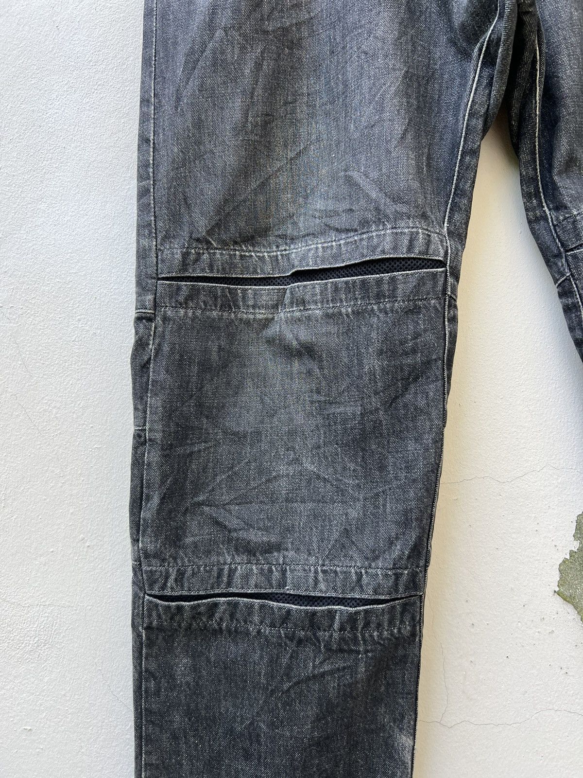 Head Porter Vintage Headporter Japan Faded Black Denim Hybrid Jeans Size US 33 - 10 Thumbnail