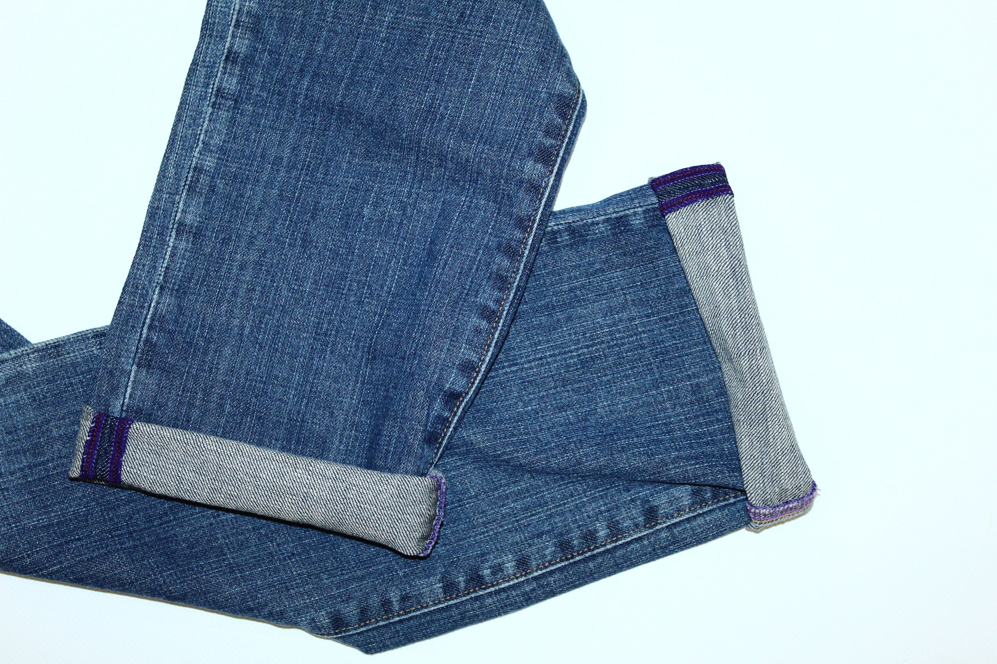 Prps PRPS Distressed Stonewash Selvedge Denim Slim Fit Jeans Size US 32 / EU 48 - 5 Thumbnail