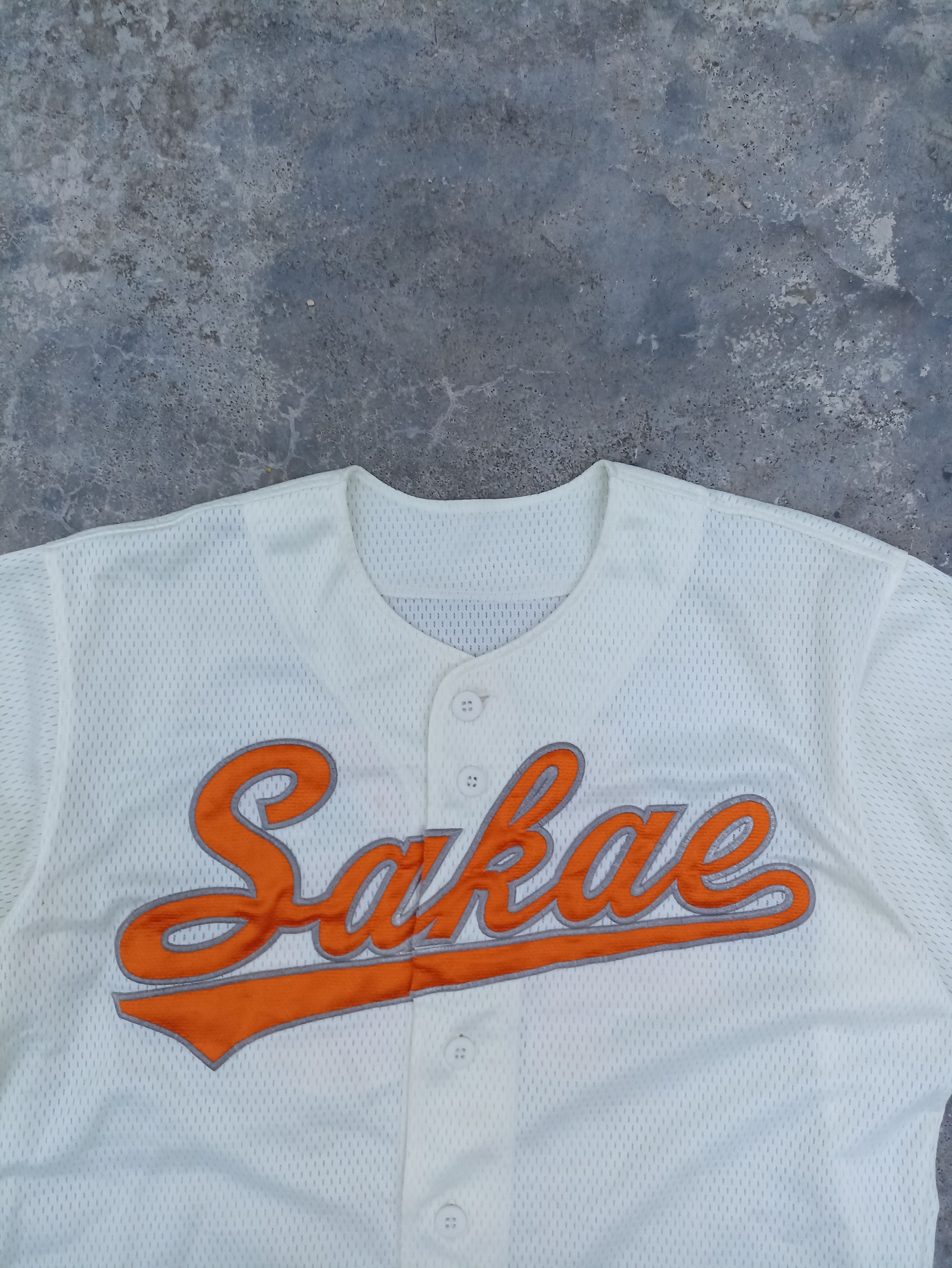 MLB 🔥Best offer 🔥 Vintage Sakae Baseball jersey Japan Size US M / EU 48-50 / 2 - 2 Thumbnail