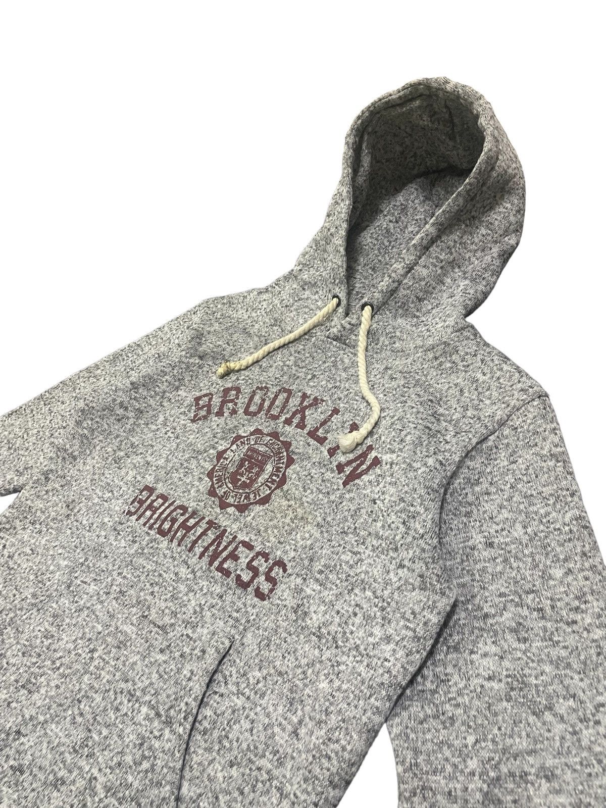 Brooklyn Clothing Japanese Brand Hype Streetstyle BROOKLYN Centre Logo Hoodie Size M / US 6-8 / IT 42-44 - 7 Thumbnail