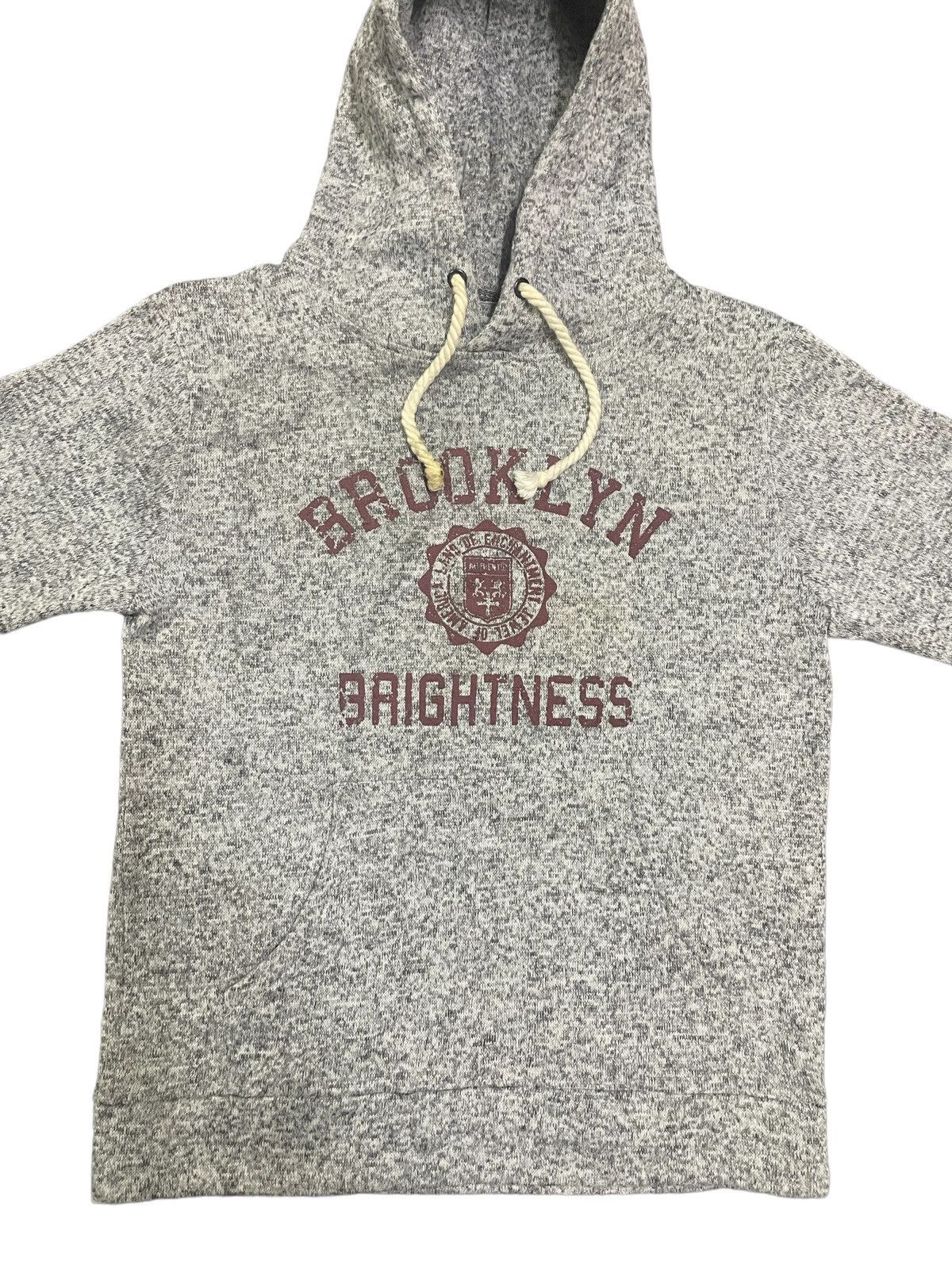Brooklyn Clothing Japanese Brand Hype Streetstyle BROOKLYN Centre Logo Hoodie Size M / US 6-8 / IT 42-44 - 9 Thumbnail