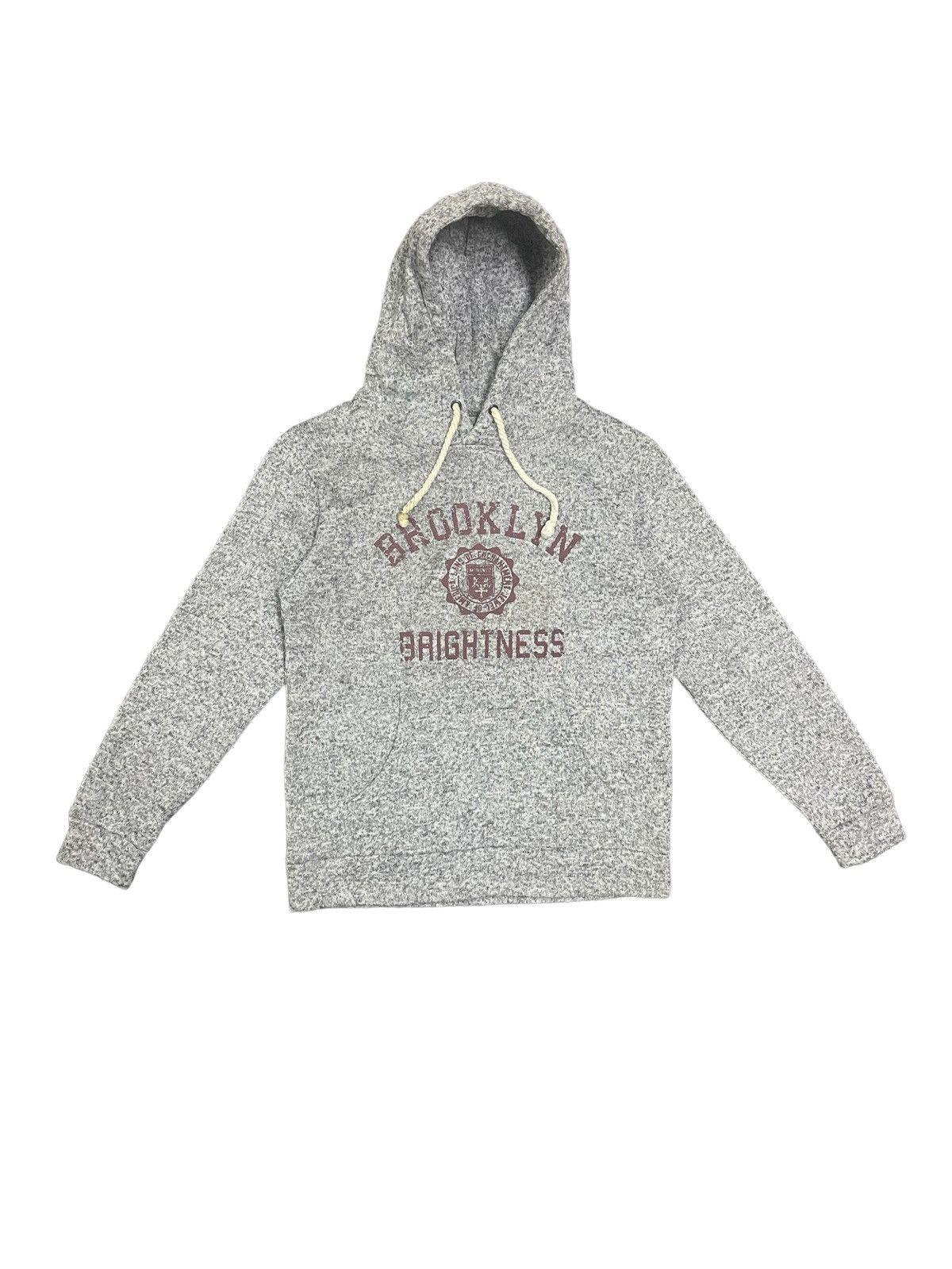Brooklyn Clothing Japanese Brand Hype Streetstyle BROOKLYN Centre Logo Hoodie Size M / US 6-8 / IT 42-44 - 2 Thumbnail