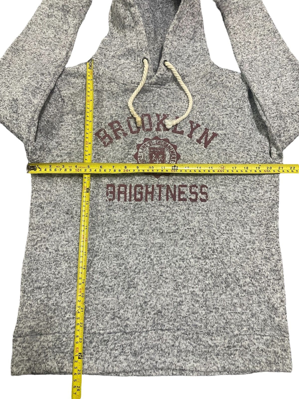 Brooklyn Clothing Japanese Brand Hype Streetstyle BROOKLYN Centre Logo Hoodie Size M / US 6-8 / IT 42-44 - 11 Thumbnail