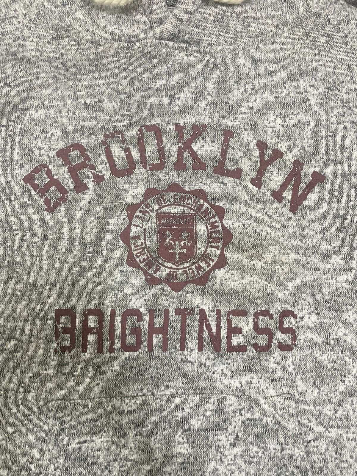 Brooklyn Clothing Japanese Brand Hype Streetstyle BROOKLYN Centre Logo Hoodie Size M / US 6-8 / IT 42-44 - 14 Thumbnail