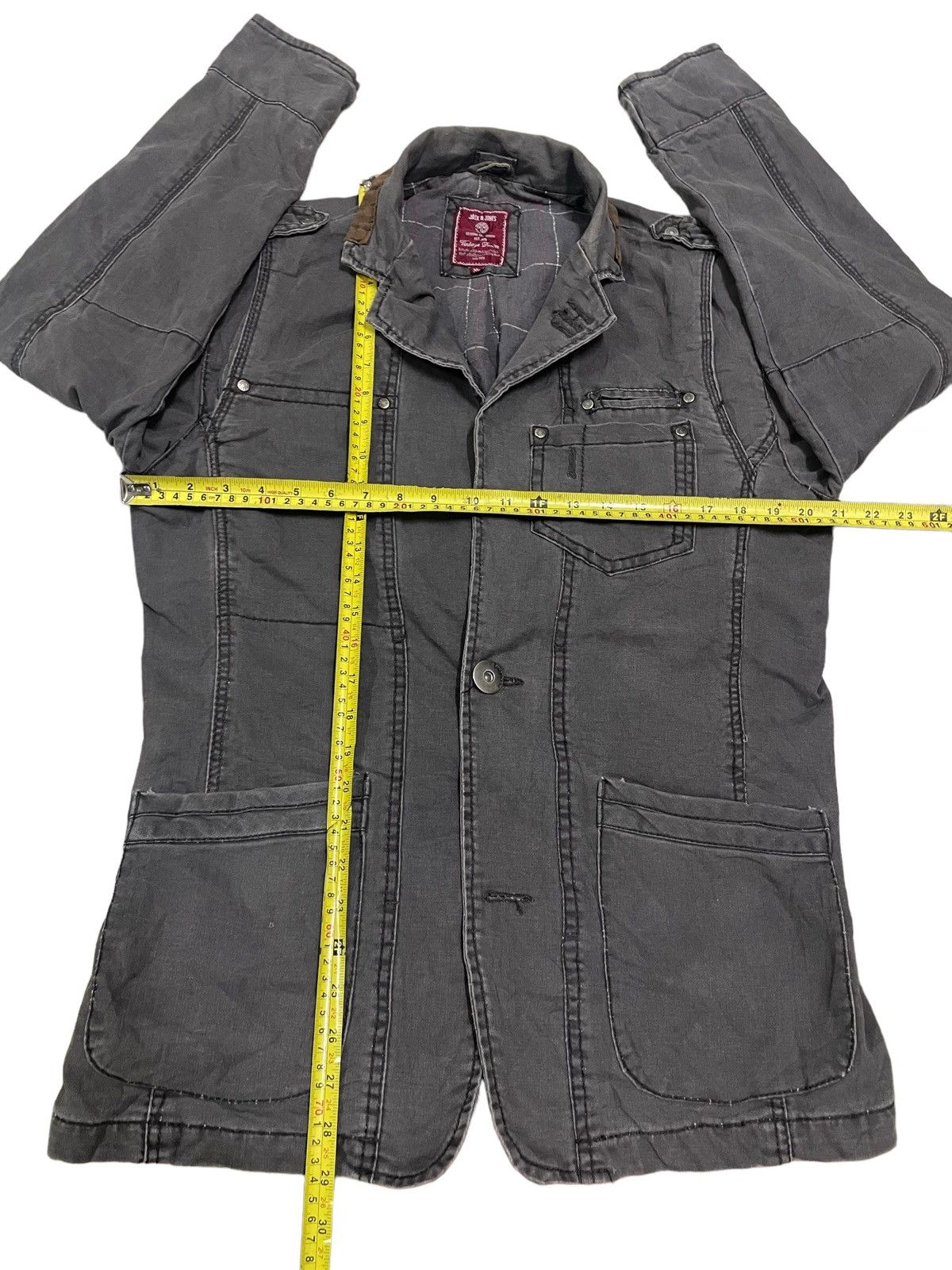 Jack & Jones Japanese Brand Streetstyle Multipocket Reconstructed Jacket Size US M / EU 48-50 / 2 - 19 Thumbnail