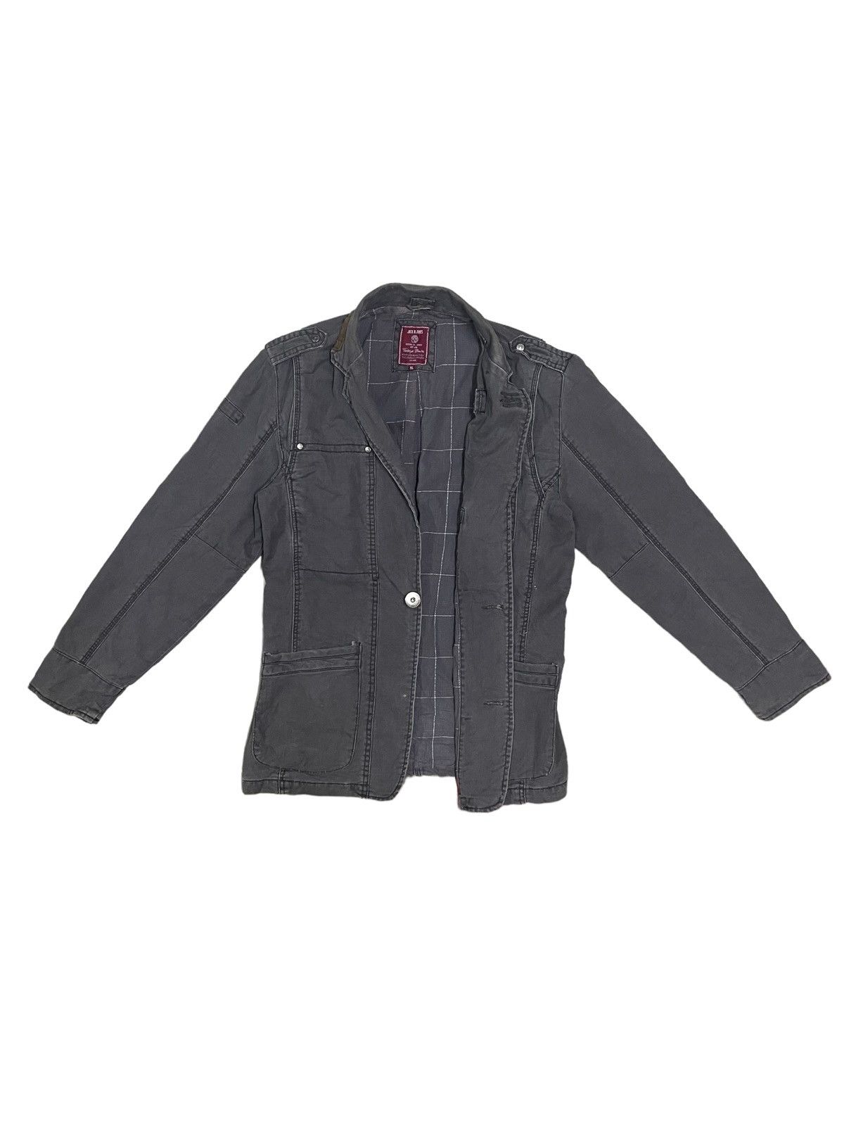 Jack & Jones Japanese Brand Streetstyle Multipocket Reconstructed Jacket Size US M / EU 48-50 / 2 - 9 Thumbnail