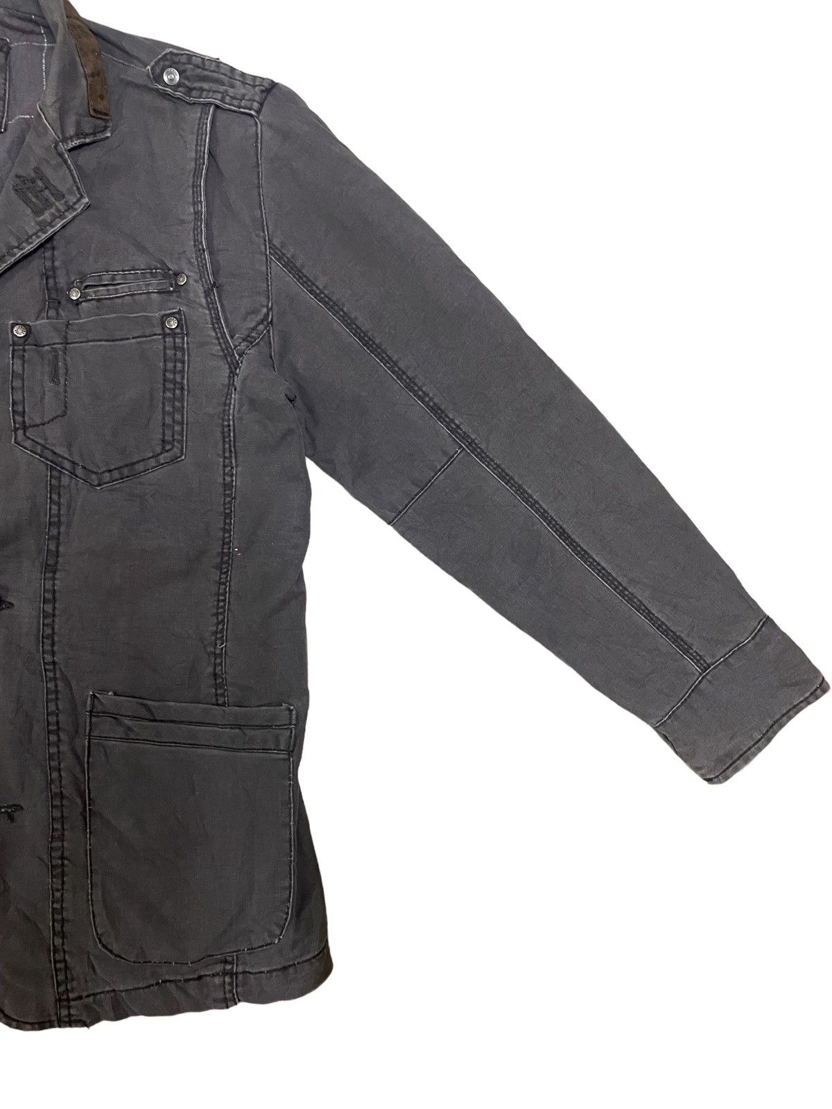Jack & Jones Japanese Brand Streetstyle Multipocket Reconstructed Jacket Size US M / EU 48-50 / 2 - 4 Thumbnail