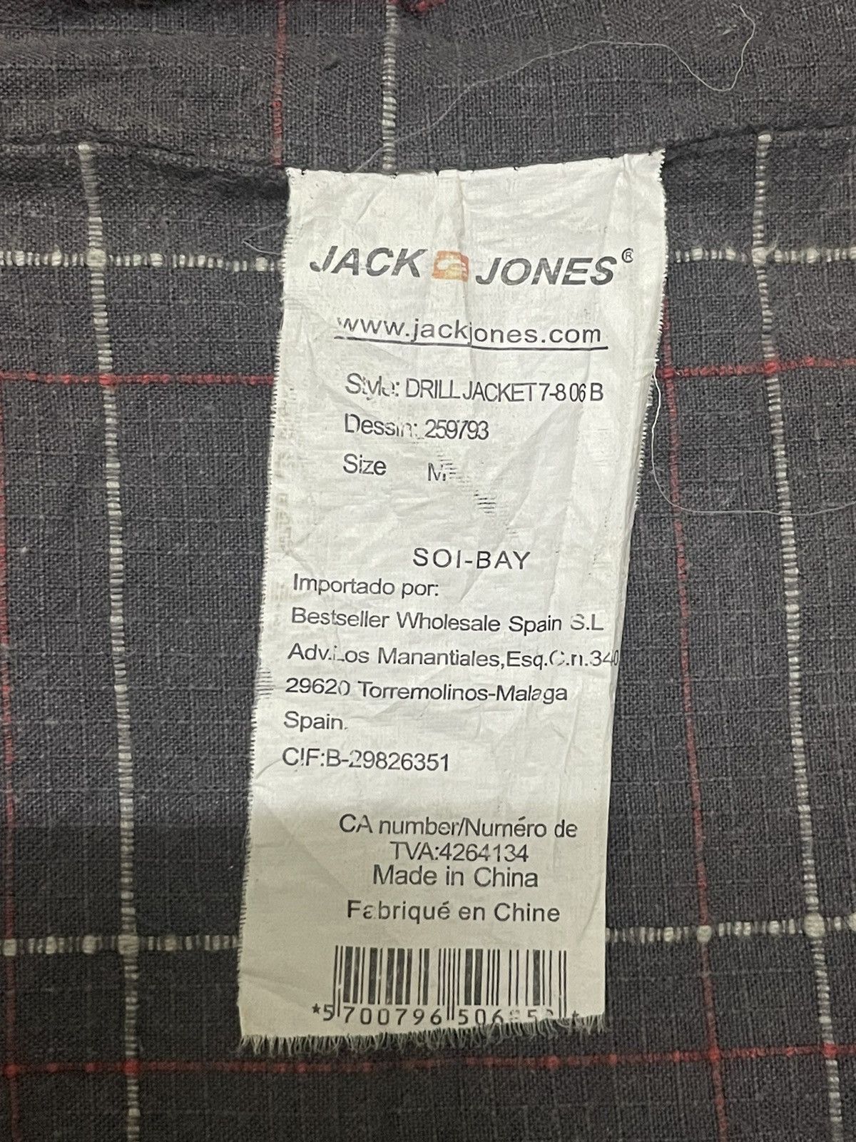 Jack & Jones Japanese Brand Streetstyle Multipocket Reconstructed Jacket Size US M / EU 48-50 / 2 - 23 Thumbnail
