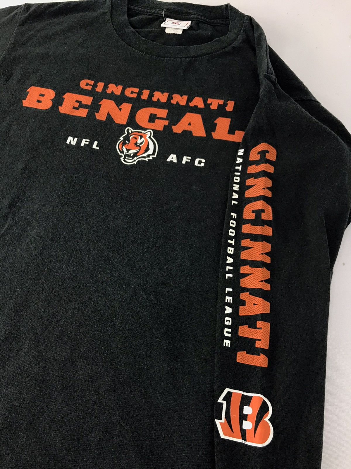 NFL × Vintage Nfl Afc Cincinnati Bengals American Football Team Tee R158j Size US M / EU 48-50 / 2 - 3 Thumbnail