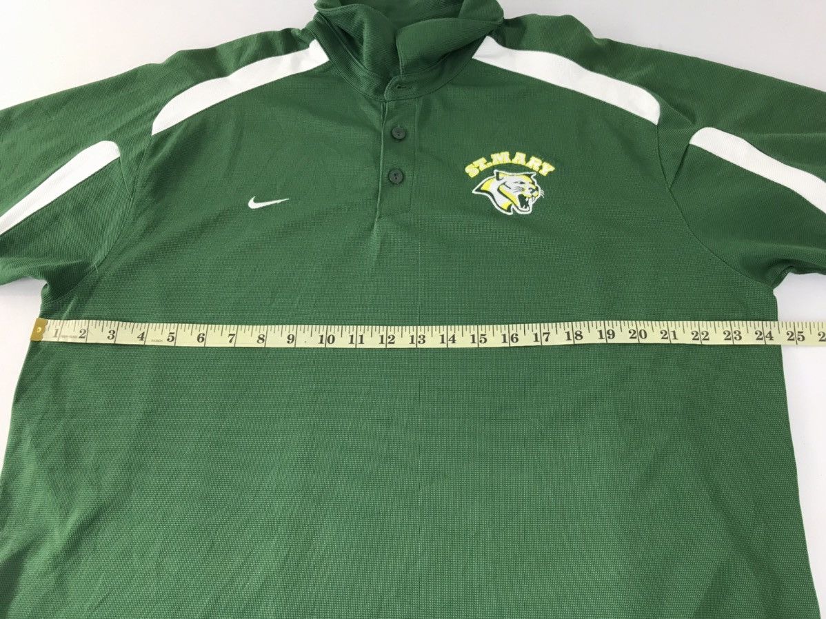 Nike × Vintage St. Marys Nike Team Embroidery Logo Core Green Polo Tee Size US XL / EU 56 / 4 - 8 Thumbnail