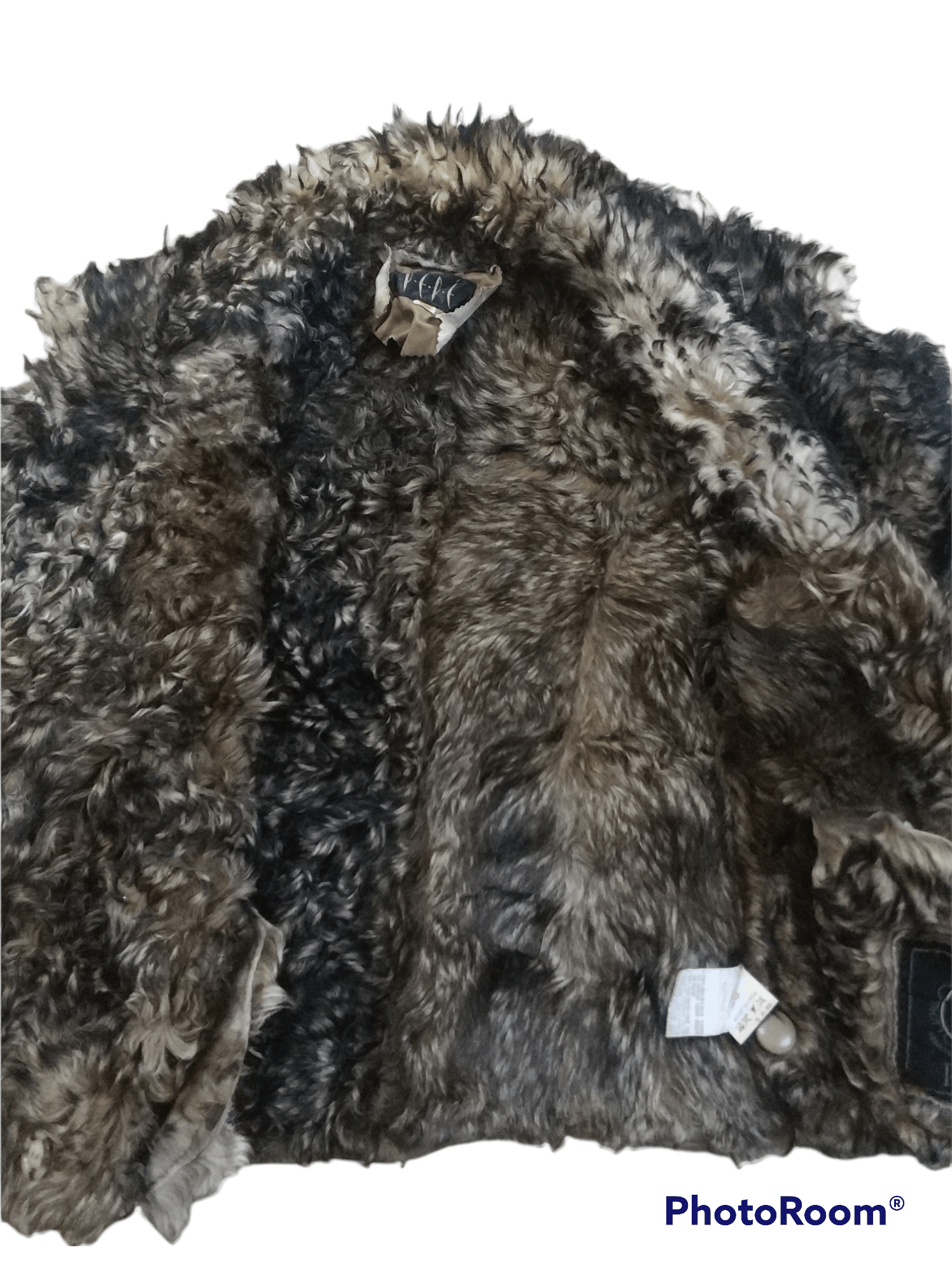 Pepe Jeans 🔥Pepe Traditional For Women Faux Fur Leatherr Jacket Size M / US 6-8 / IT 42-44 - 6 Thumbnail