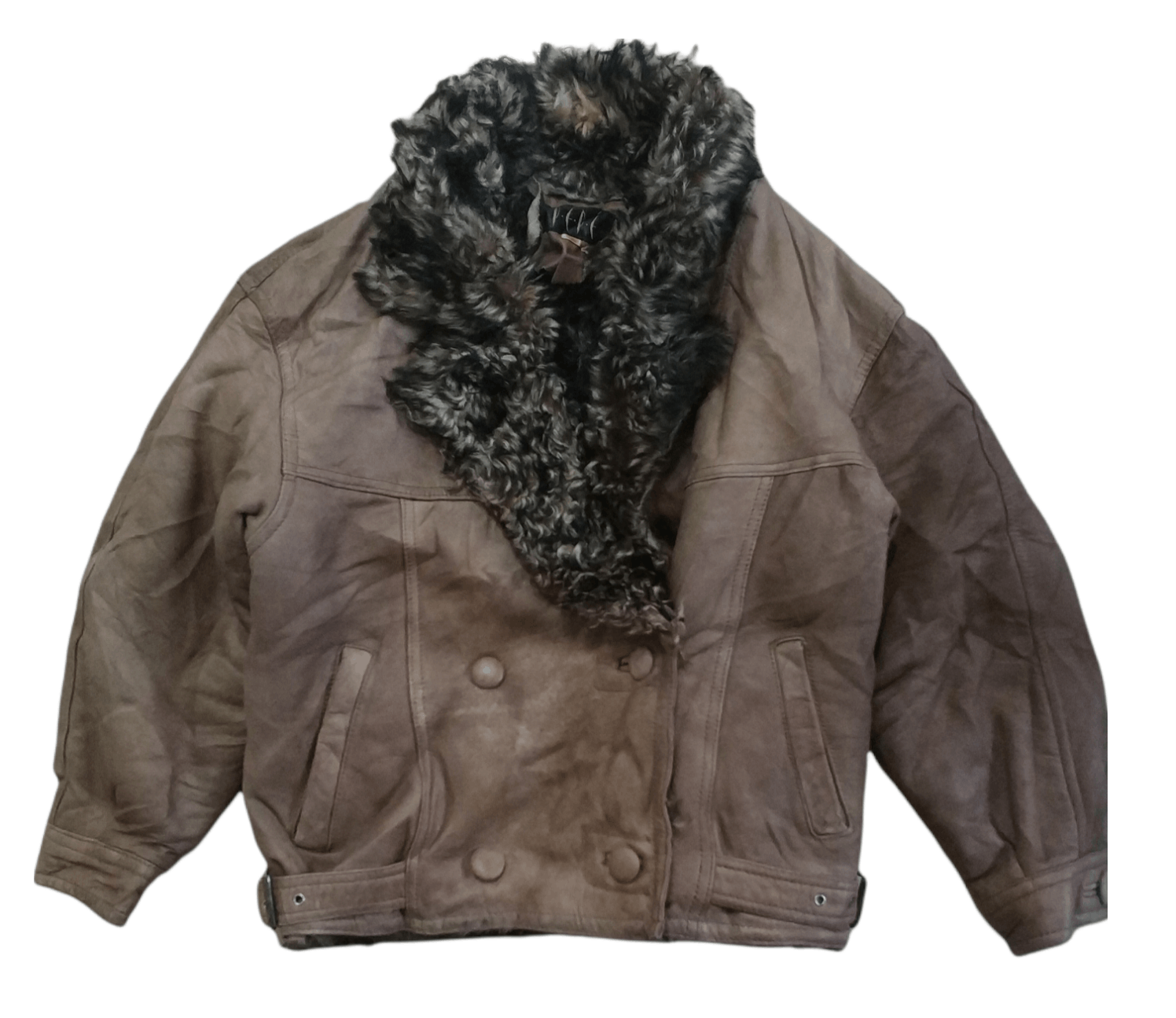 Pepe Jeans 🔥Pepe Traditional For Women Faux Fur Leatherr Jacket Size M / US 6-8 / IT 42-44 - 1 Thumbnail
