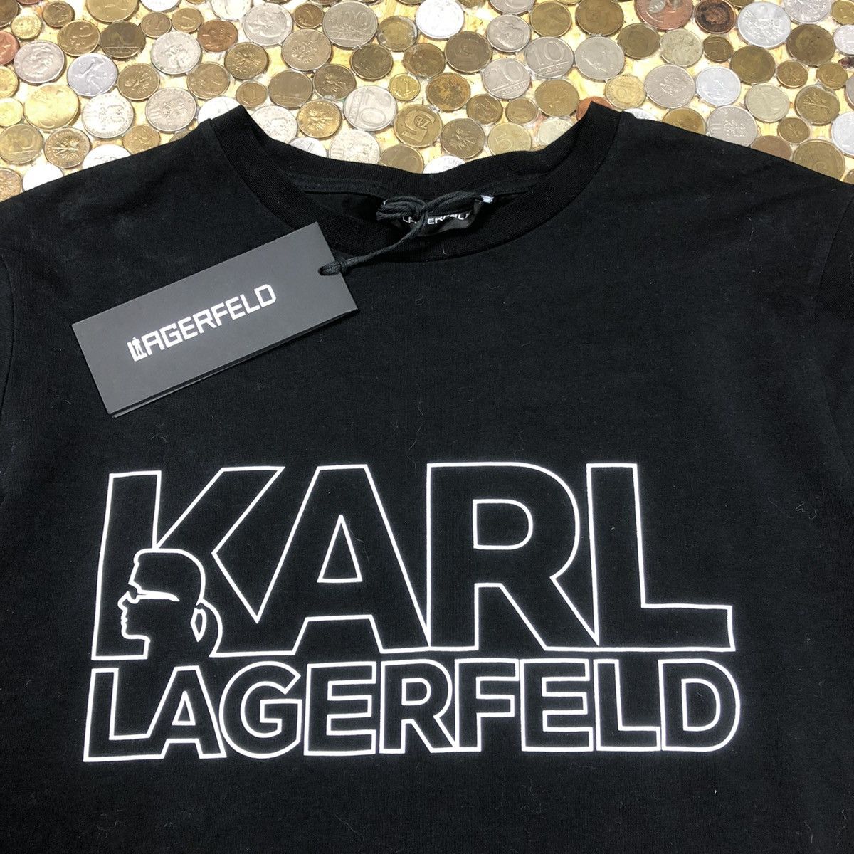 Karl Lagerfeld Karl Lagerfeld t-shirt Size US M / EU 48-50 / 2 - 2 Thumbnail