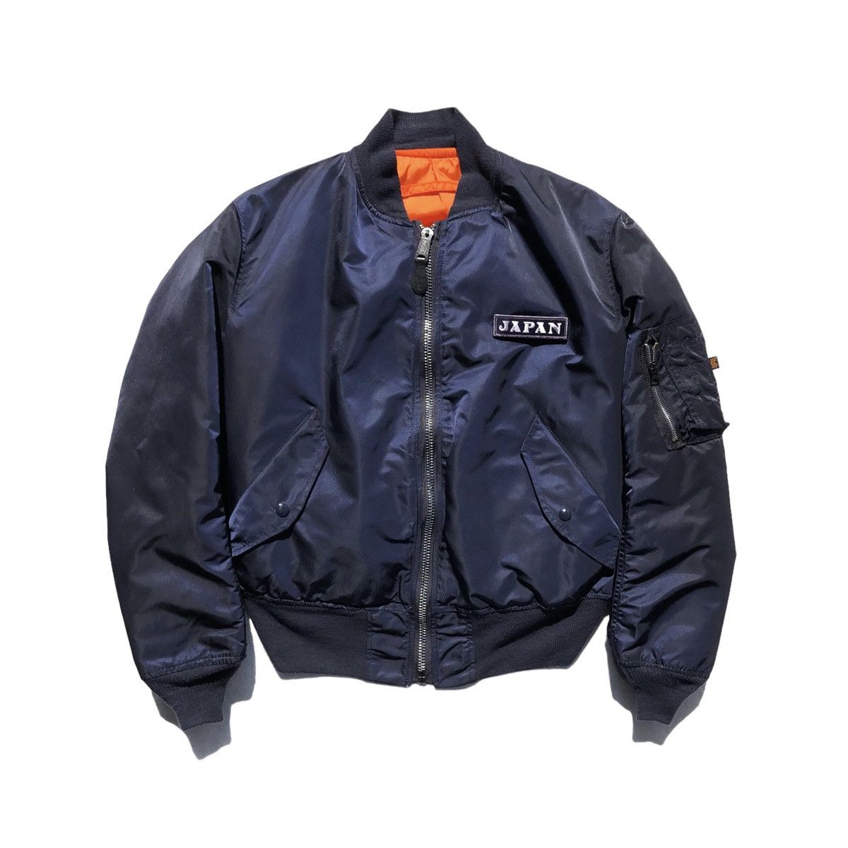 Alpha Industries 🔥VTG Alpha Industries Flyer's Man Intermediate MA-1 Jacket Size US L / EU 52-54 / 3 - 13 Thumbnail