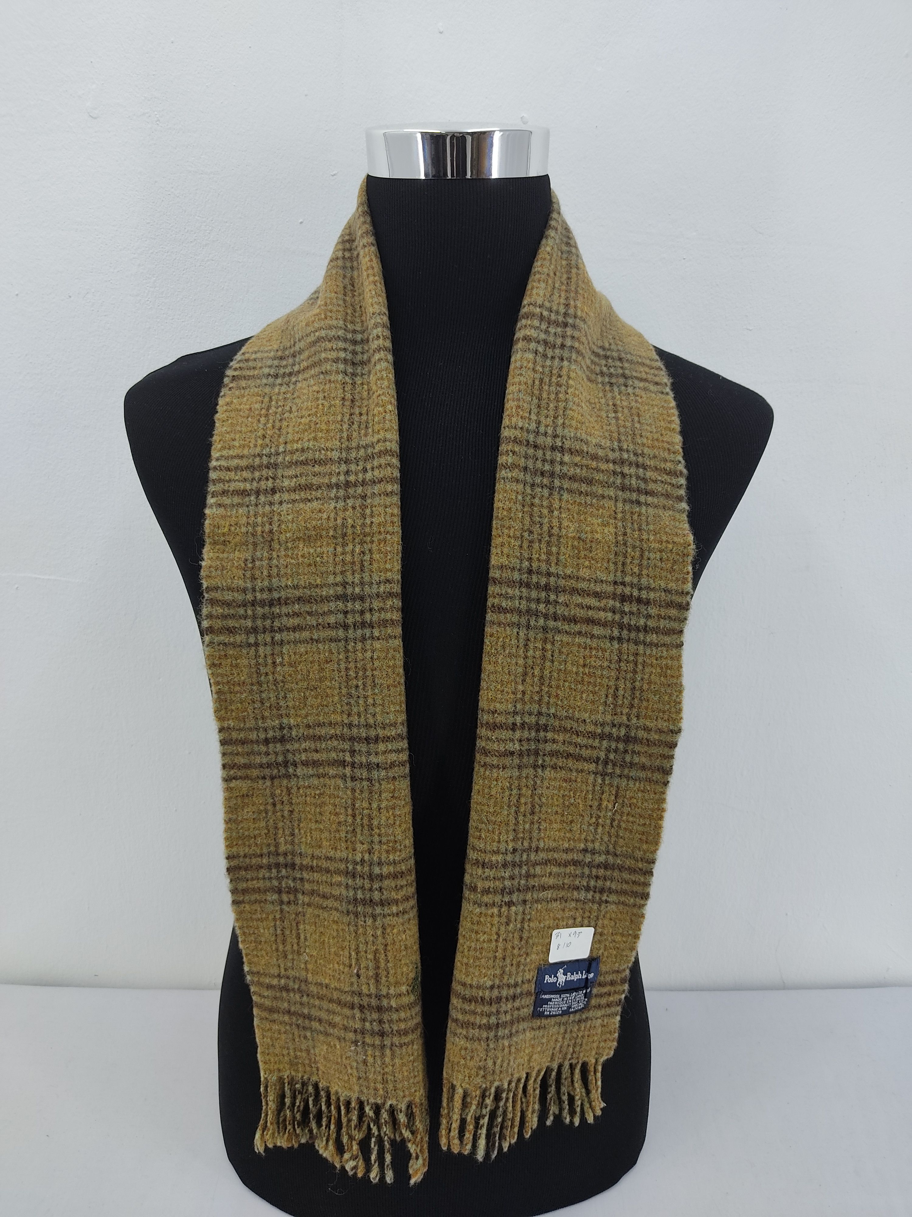 Polo Ralph Lauren Vintage Polo Ralph Lauren Scarf / Muffler / Neckwear Size ONE SIZE - 1 Thumbnail
