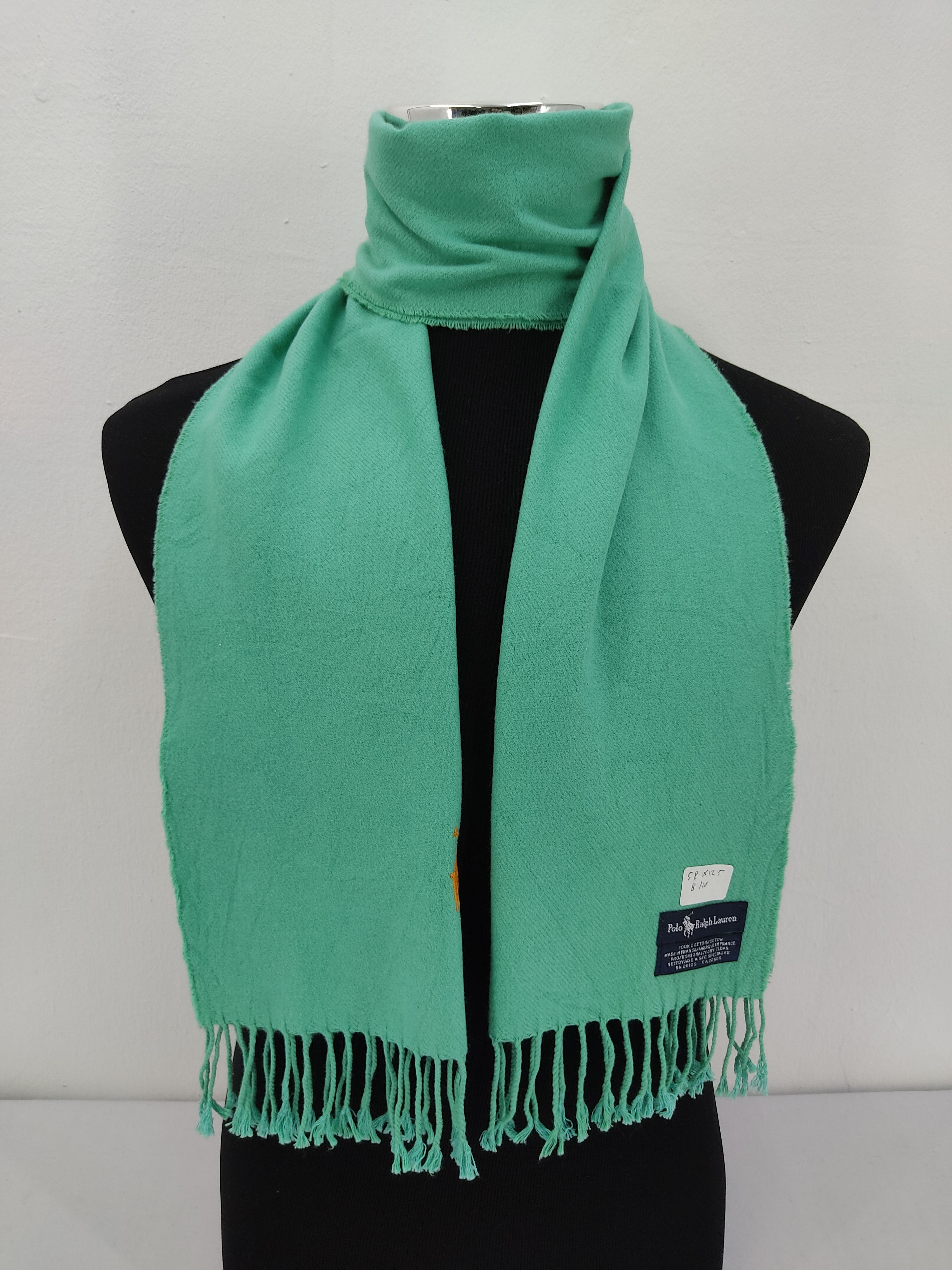 Polo Ralph Lauren Vintage Polo Ralph Lauren Scarf / Muffler / Neckwear Size ONE SIZE - 1 Thumbnail