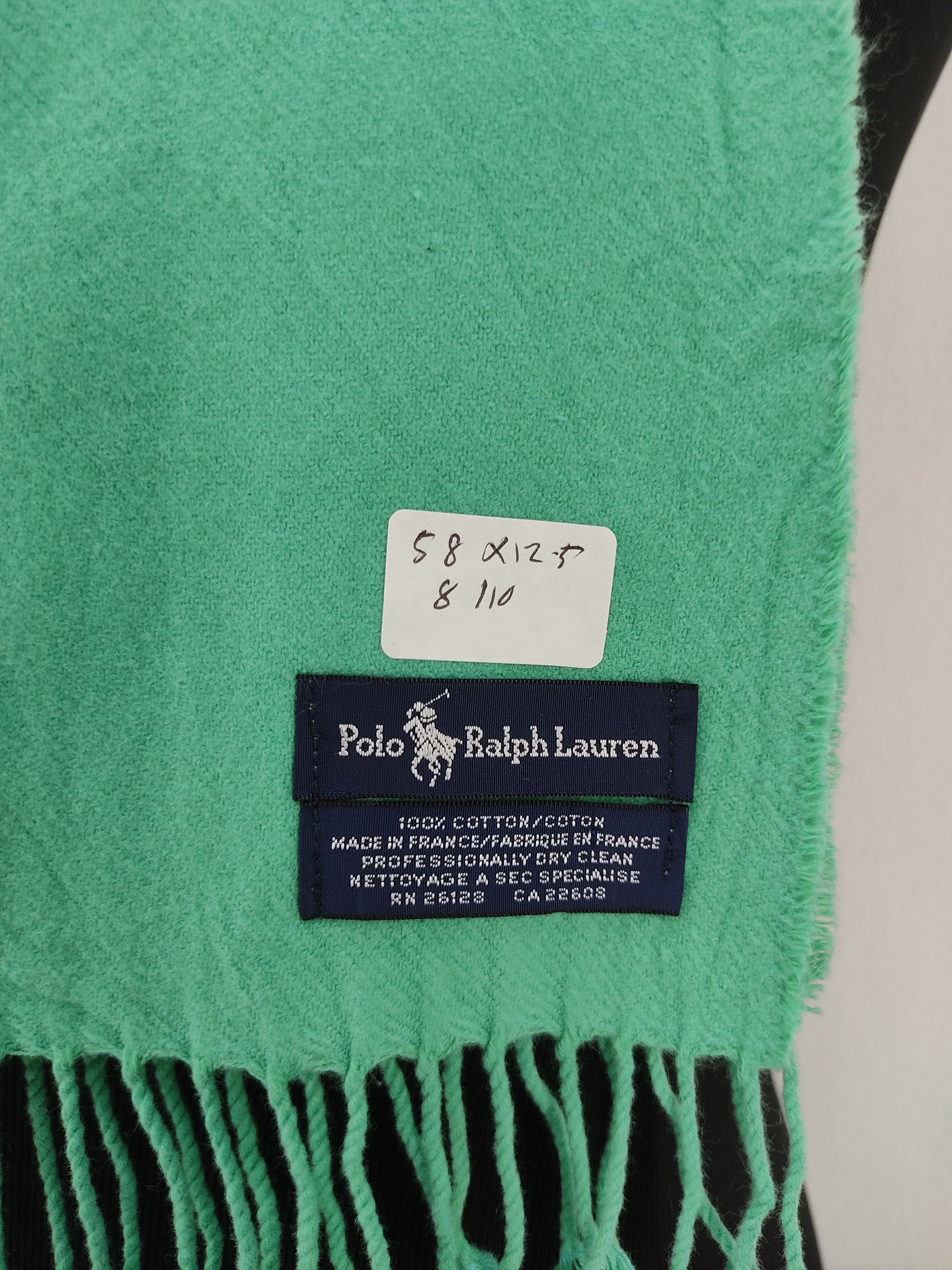 Polo Ralph Lauren Vintage Polo Ralph Lauren Scarf / Muffler / Neckwear Size ONE SIZE - 4 Thumbnail