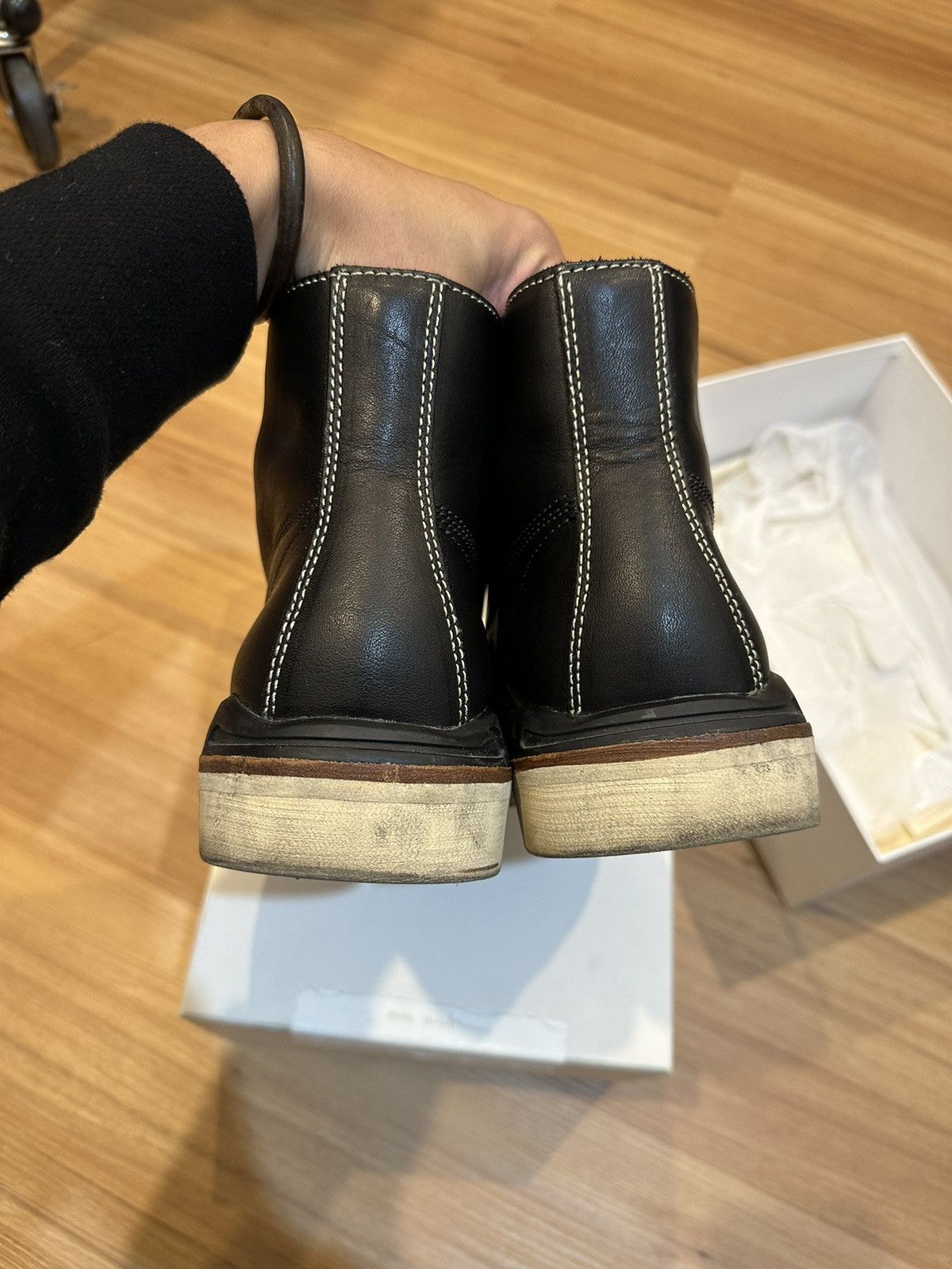 Visvim Virgil Boots-Folk - Black Size US 9 / EU 42 - 5 Thumbnail