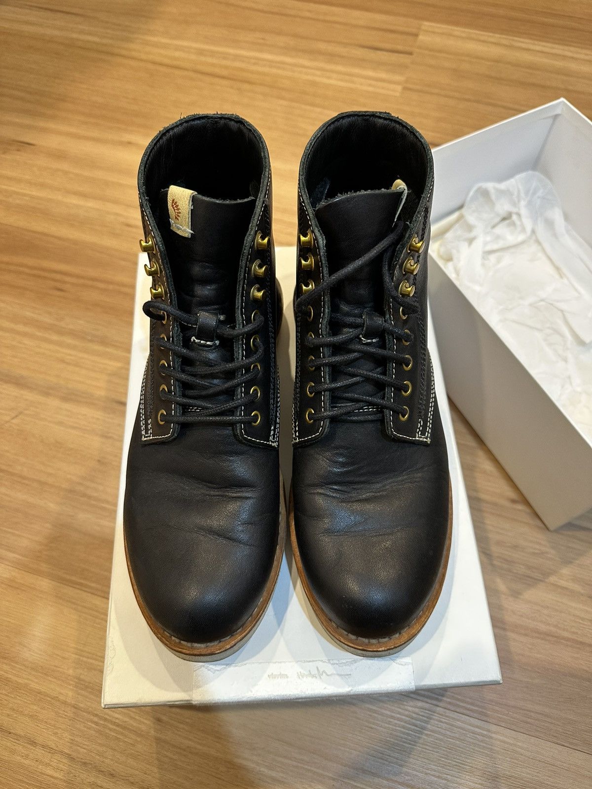 Visvim Virgil Boots-Folk - Black Size US 9 / EU 42 - 4 Thumbnail