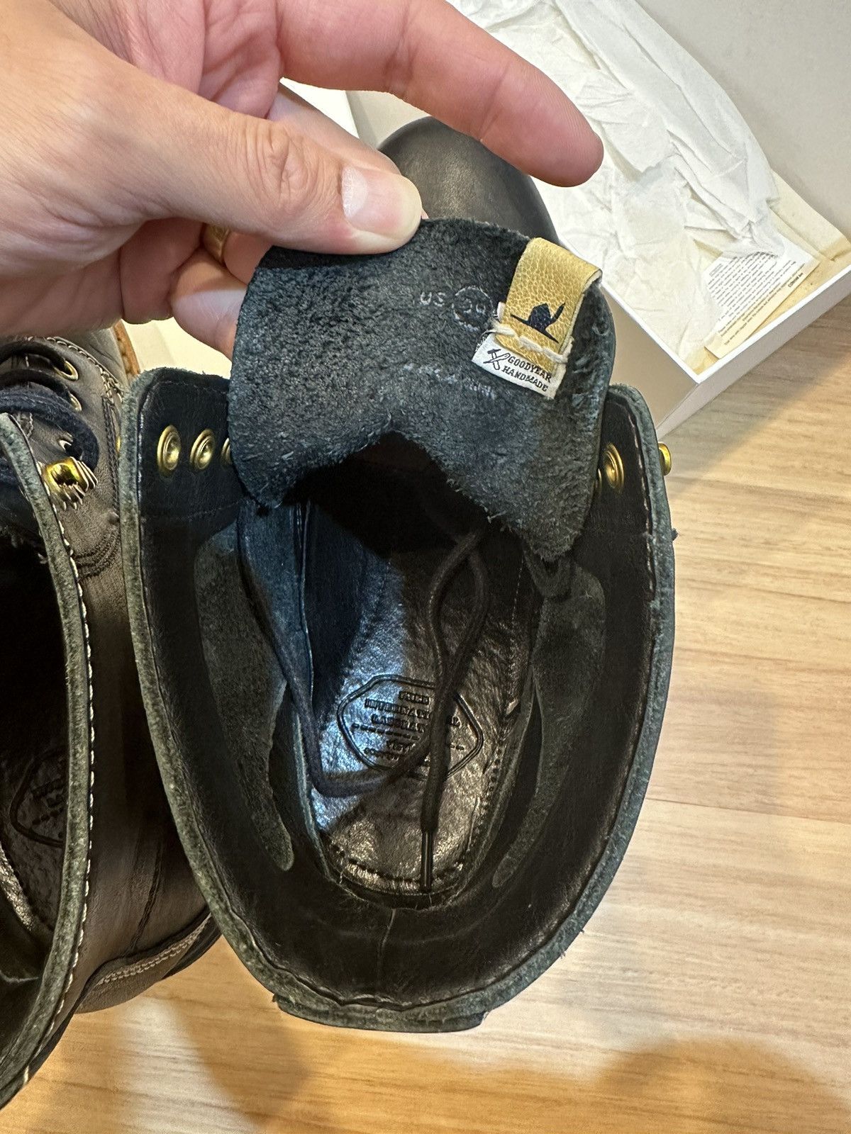 Visvim Virgil Boots-Folk - Black Size US 9 / EU 42 - 8 Thumbnail