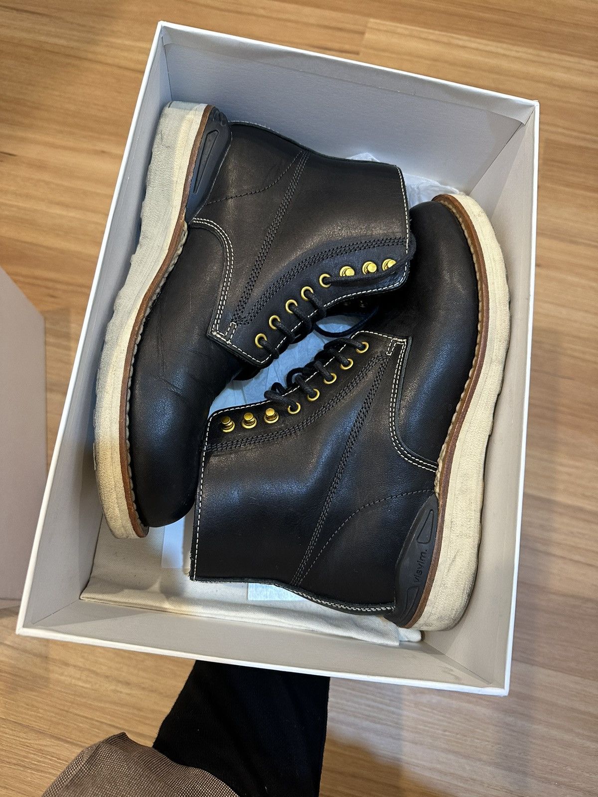 Visvim Virgil Boots-Folk - Black Size US 9 / EU 42 - 3 Thumbnail