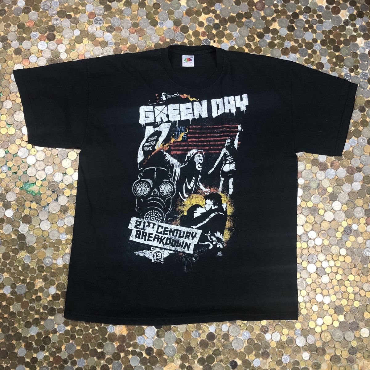 値下げしました　!GREEN DAY　ツアーTシャツ2010　美品 Vintage Green Day T-Shirt 2010 Tour