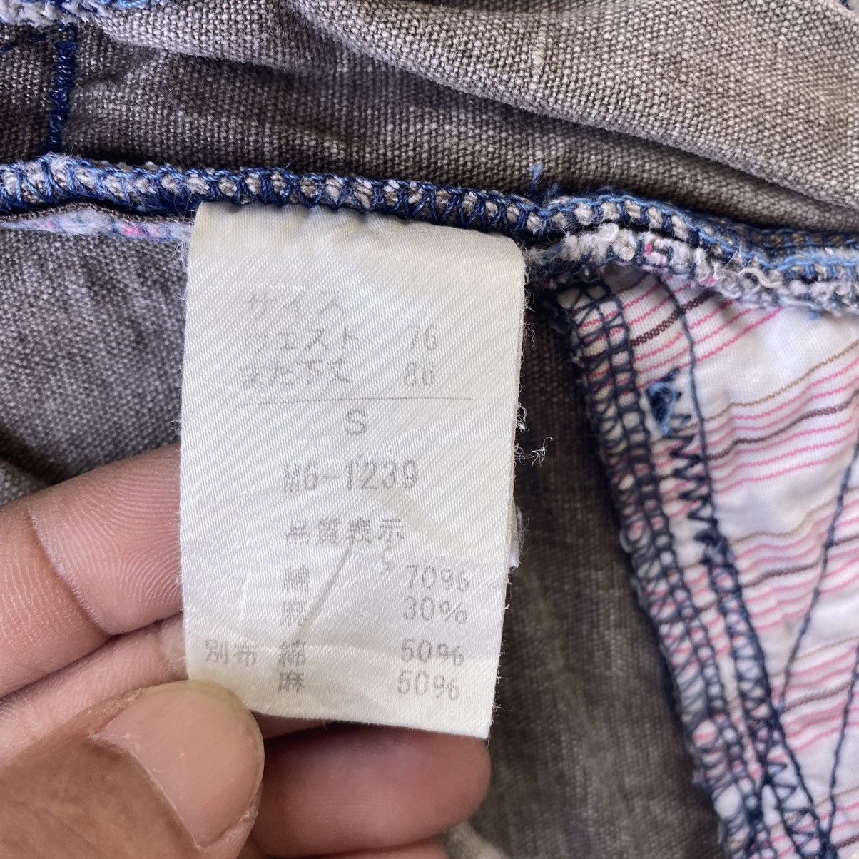 Japanese Brand × Marithe + Francois Girbaud × Vintage Marithe Francois Girbaud distressed patchwork Size US 29 - 7 Thumbnail