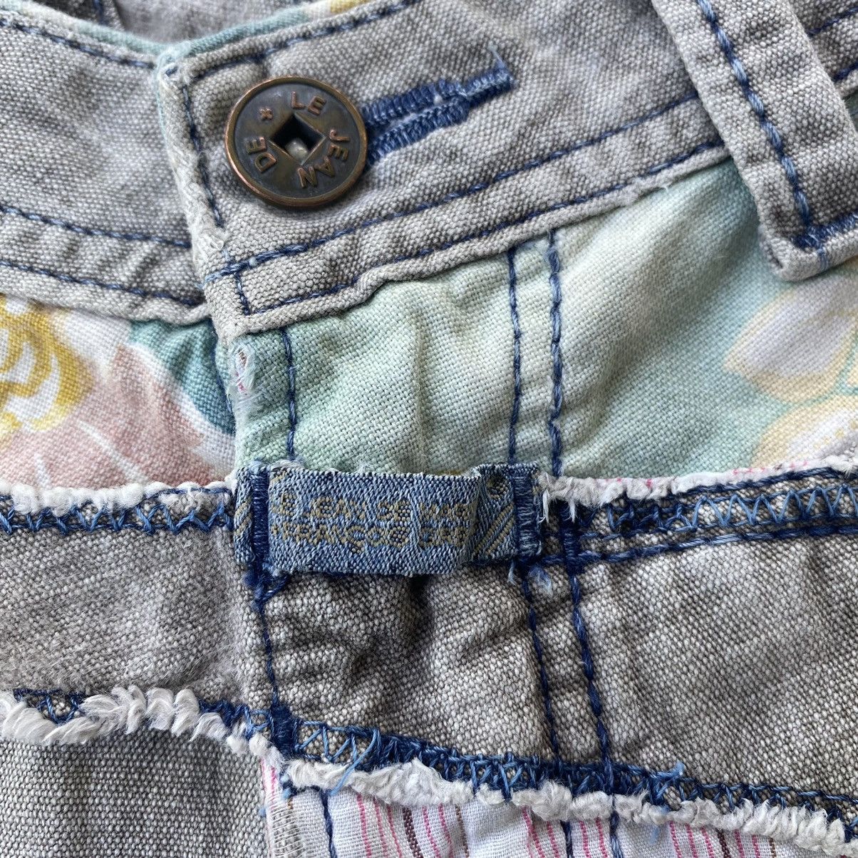 Japanese Brand × Marithe + Francois Girbaud × Vintage Marithe Francois Girbaud distressed patchwork Size US 29 - 3 Thumbnail