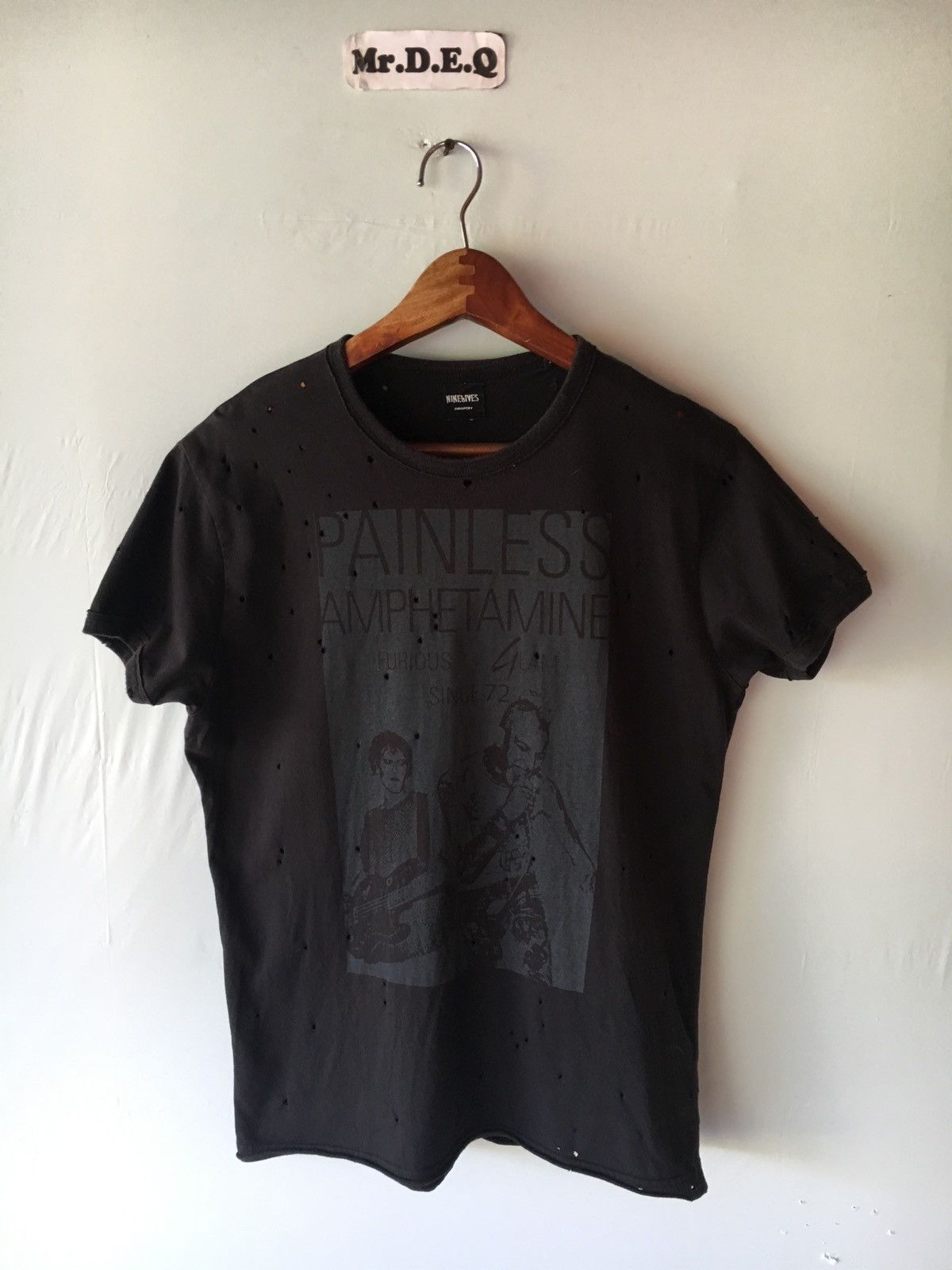 Nine Lives NINE LIVES X ANARCHY BLACK SIZE S SHIRT ITALY Size US S / EU 44-46 / 1 - 2 Thumbnail