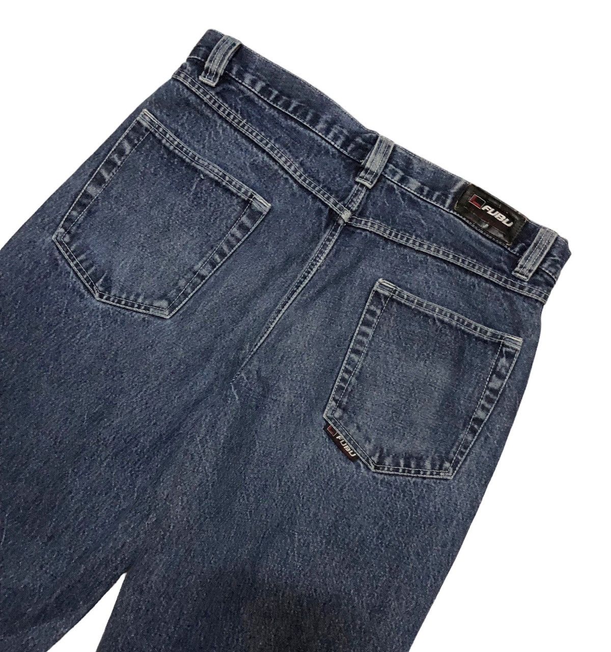Fubu Vintage Fubu Collection Baggy Hip Hop Denim Jeans Size US 36 / EU 52 - 9 Thumbnail