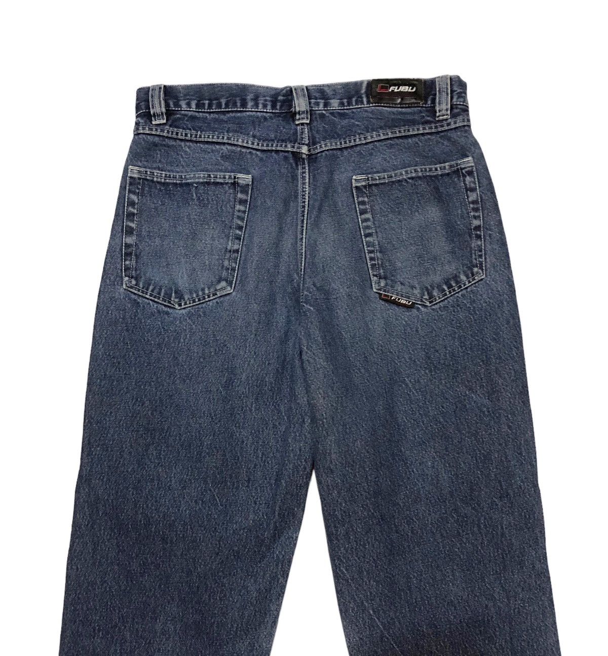Fubu Vintage Fubu Collection Baggy Hip Hop Denim Jeans Size US 36 / EU 52 - 8 Thumbnail