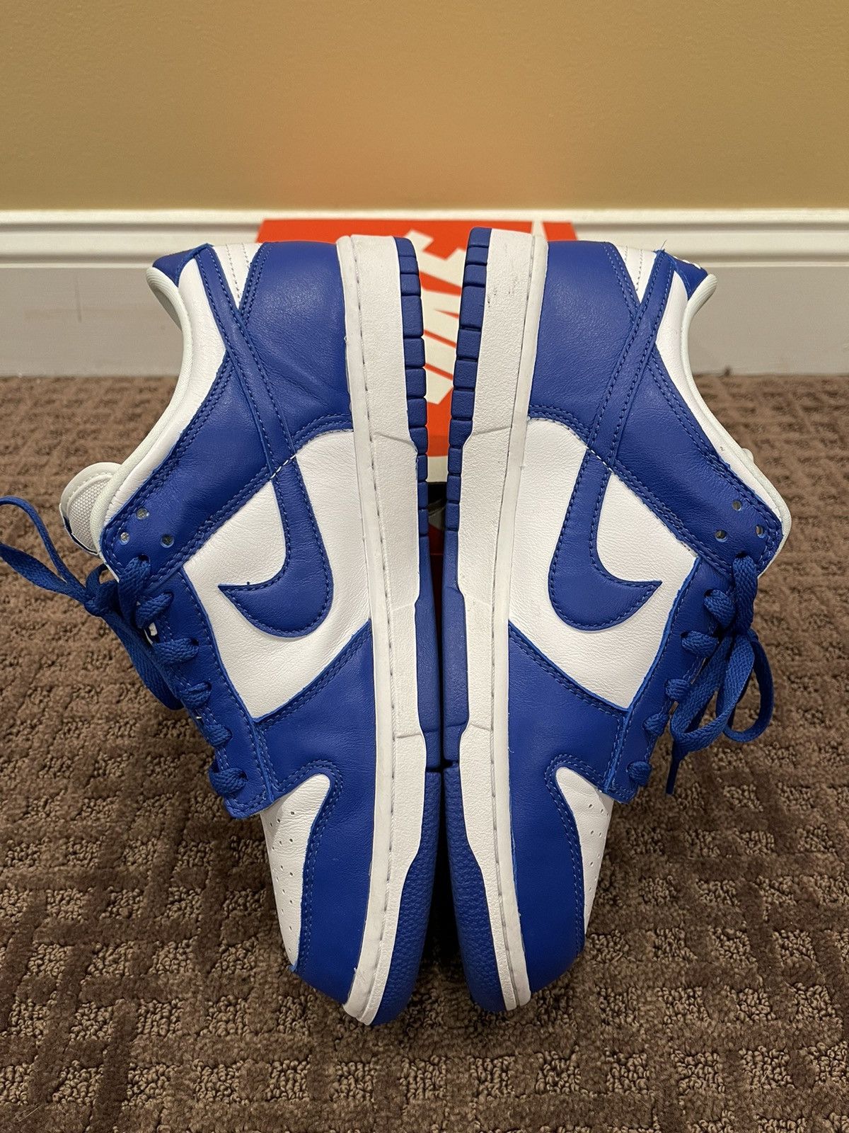 Nike Nike Dunk Low SP Kentucky Blue 2020 Size US 10.5 / EU 43-44 - 4 Thumbnail