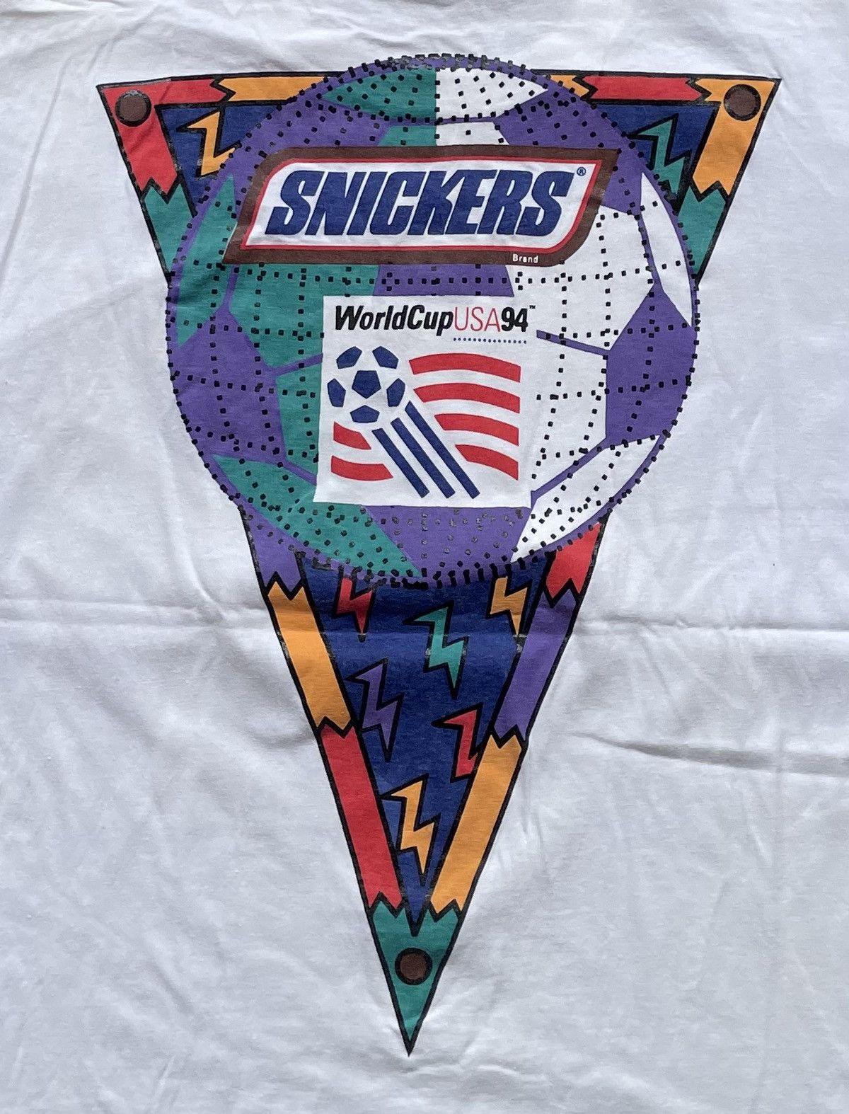 Vintage Vintage FIFA WORLD CUP 94 USA snickers bar Size US M / EU 48-50 / 2 - 2 Thumbnail