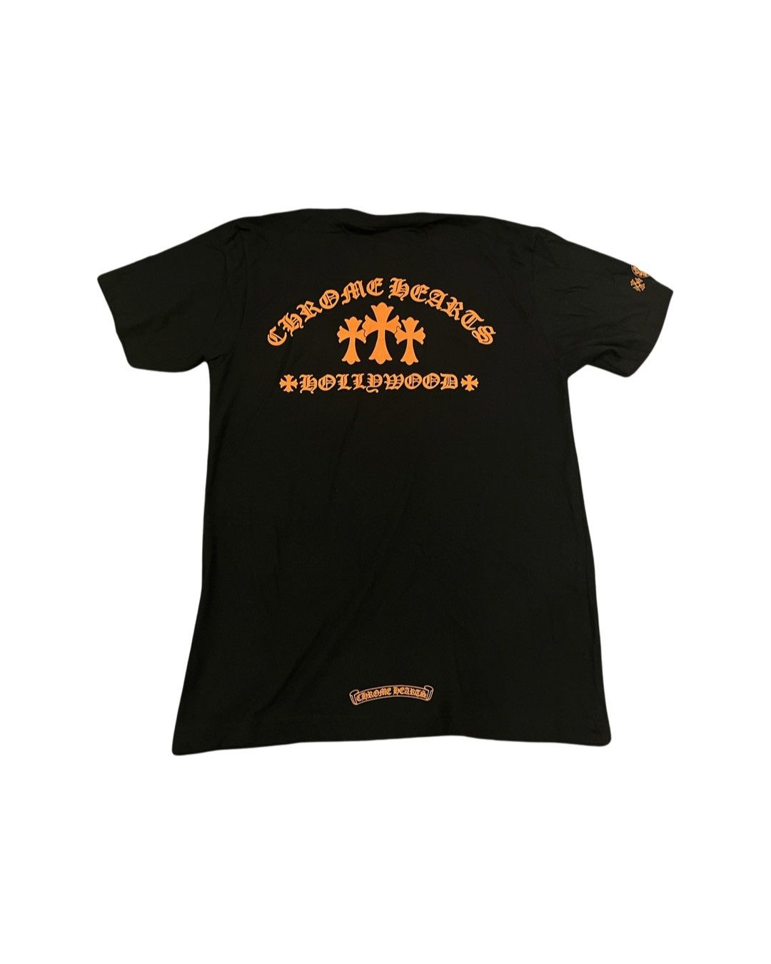 Chrome Hearts Orange triple cross Hollywood tee Size US M / EU 48-50 / 2 - 1 Thumbnail