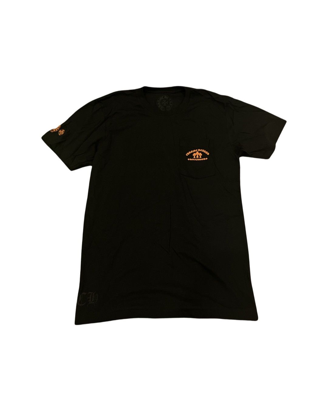 Chrome Hearts Orange triple cross Hollywood tee Size US M / EU 48-50 / 2 - 2 Thumbnail
