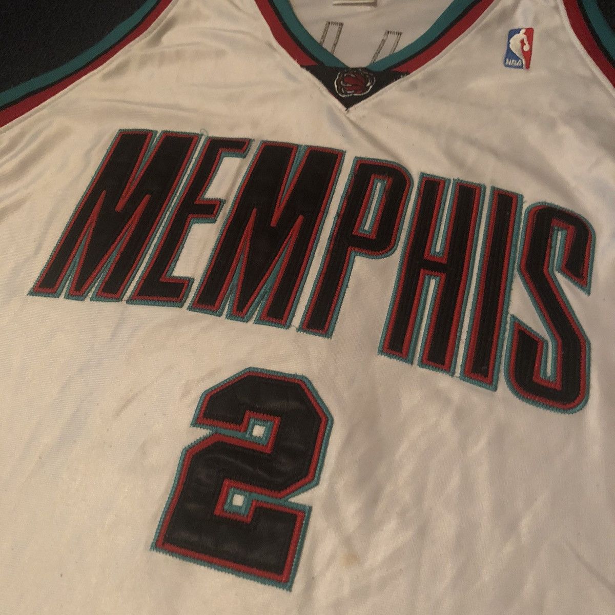 NBA Vintage 2000s Memphis Grizzlies Jason Williams NBA Jersey #2 Size US XXL / EU 58 / 5 - 5 Thumbnail